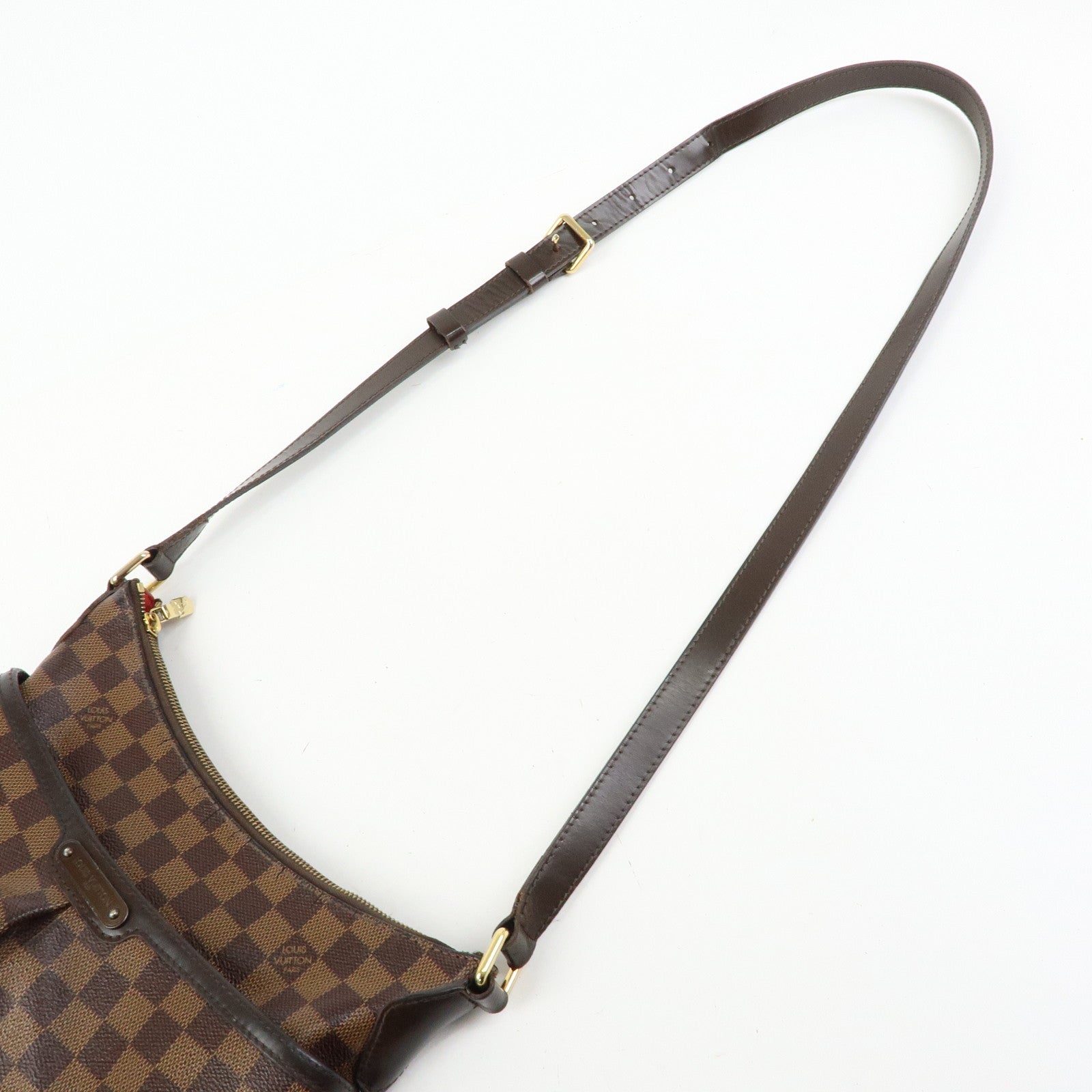 Louis Vuitton Damier Bloomsbury PM Shoulder Bag Brown N42251