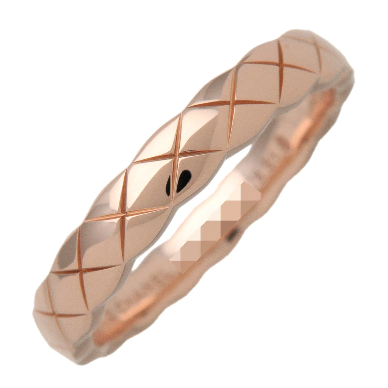 CHANEL COCO Crush Ring Mini K18 750PG Rose Gold #51 US 5.5 EU 51 J11785