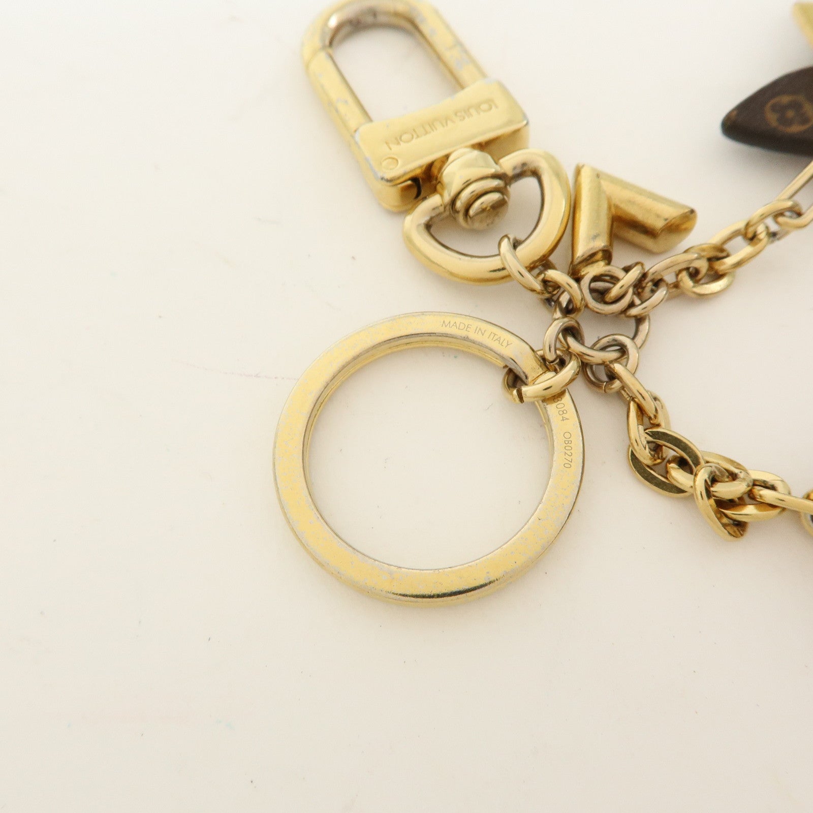 Louis Vuitton Porte Cles Blooming Flower Bag Charm Key Chain M63084