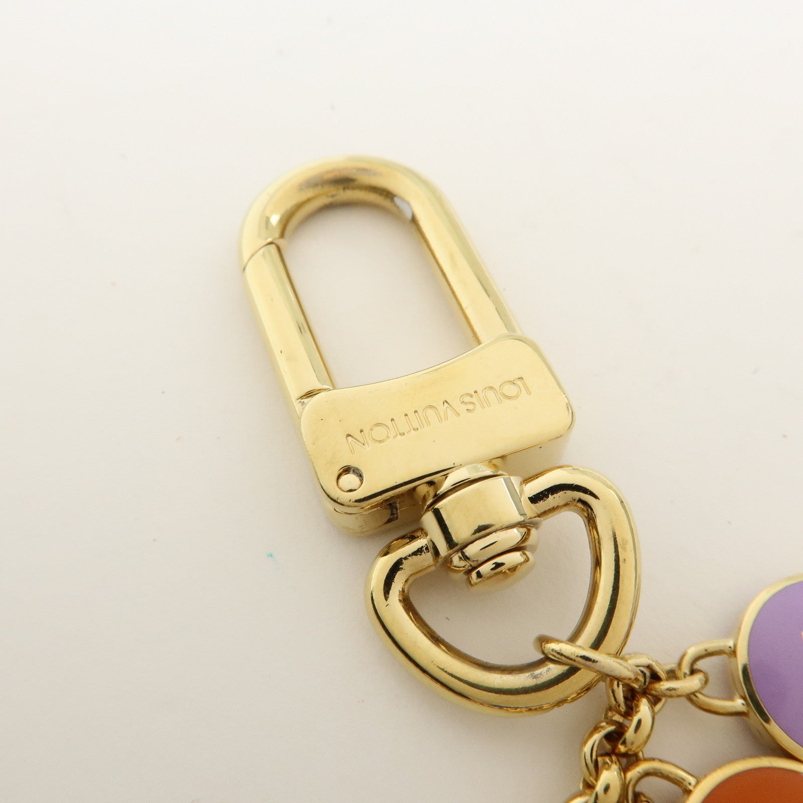 Louis Vuitton Porte Cles Chaine Pastilles Metal Key Chain M66172