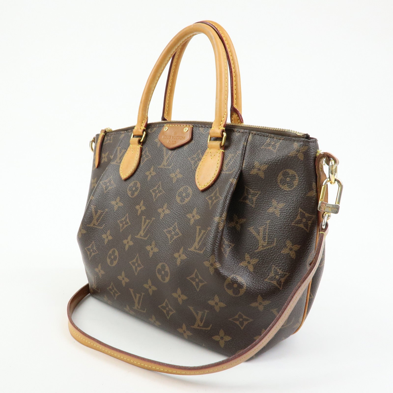 Louis Vuitton Monogram Turenne PM 2Way Bag Hand Bag Brown M48813