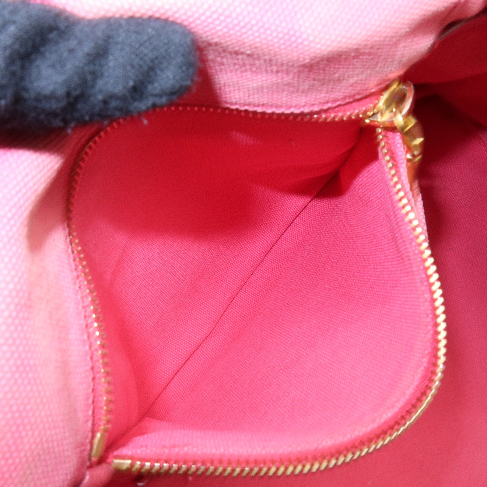 PRADA Canapa Triangle Logo Canvas 2Way Bag Hand Shoulder Bag Pink