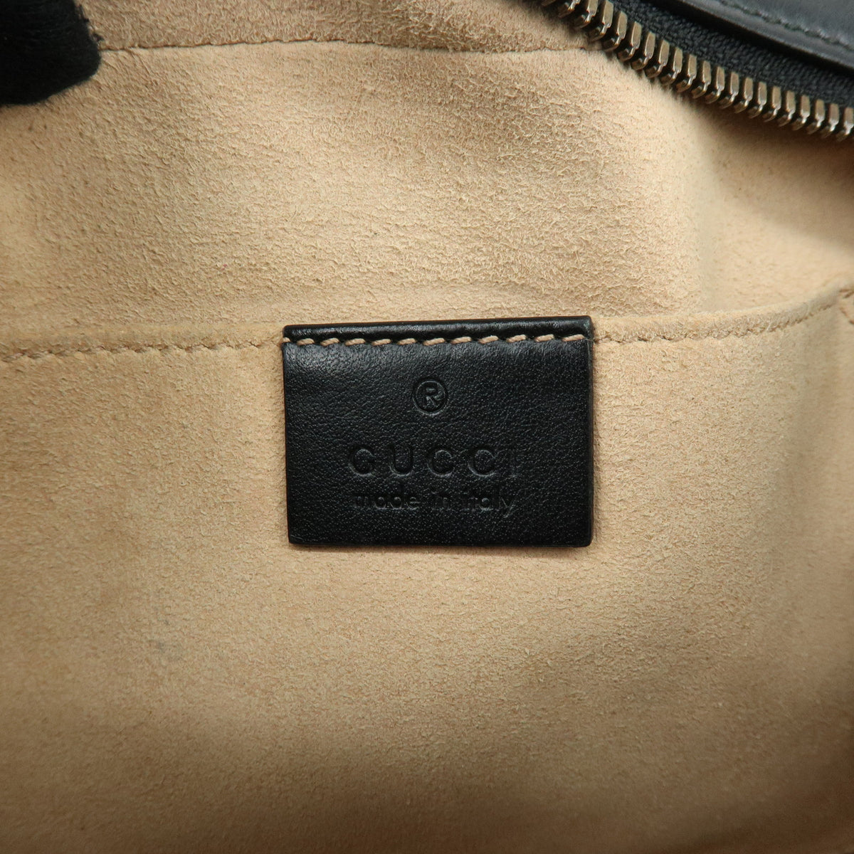 GUCCI GG Marmont Leather Shoulder Bag Crossbody Bag Black 447632