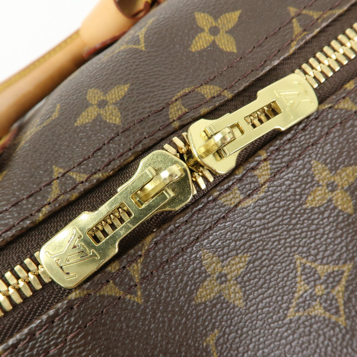 Louis Vuitton Monogram Keep All 50 Boston Bag Brown M41426