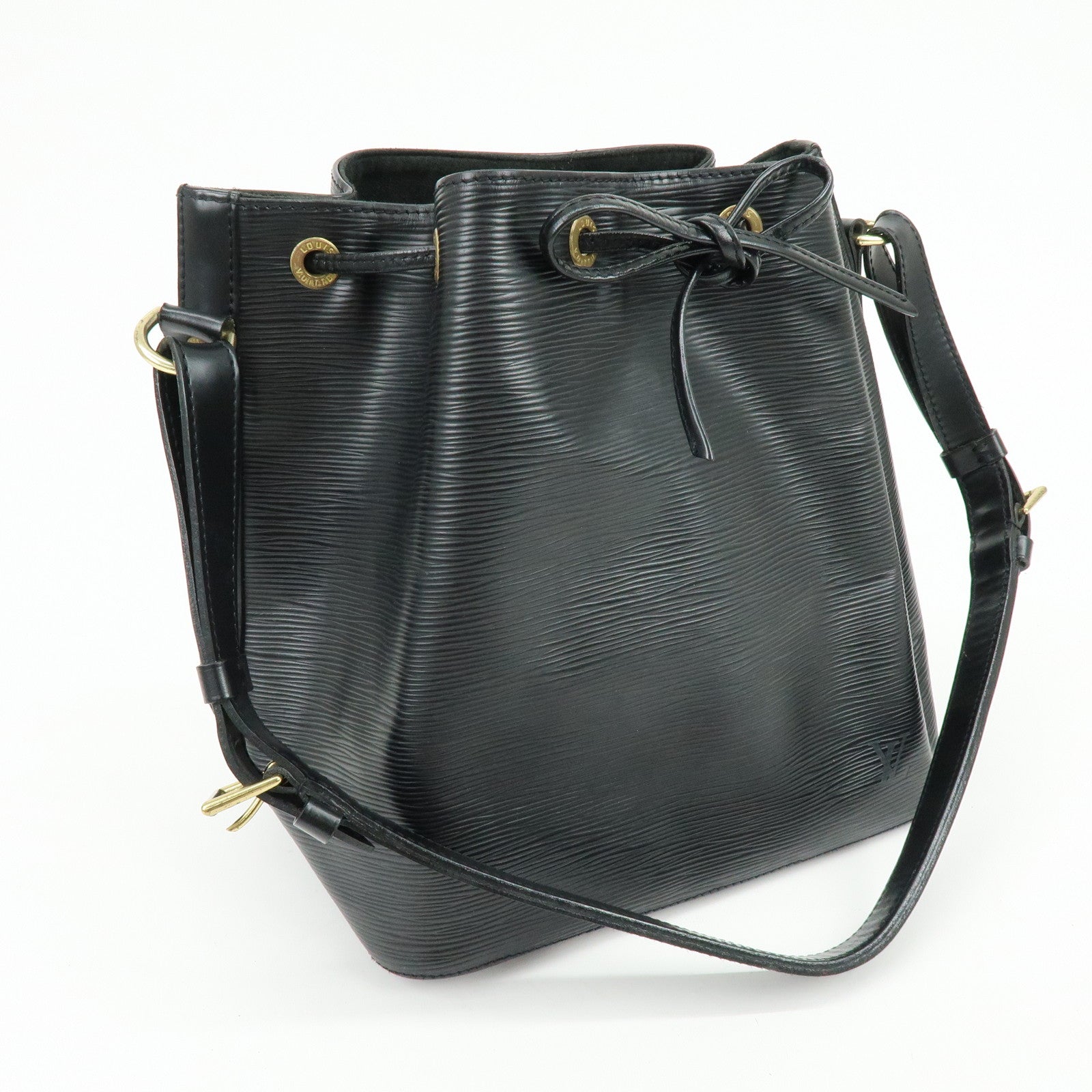 Louis Vuitton Epi Petit Noe Shoulder Bag Noir Black M44102