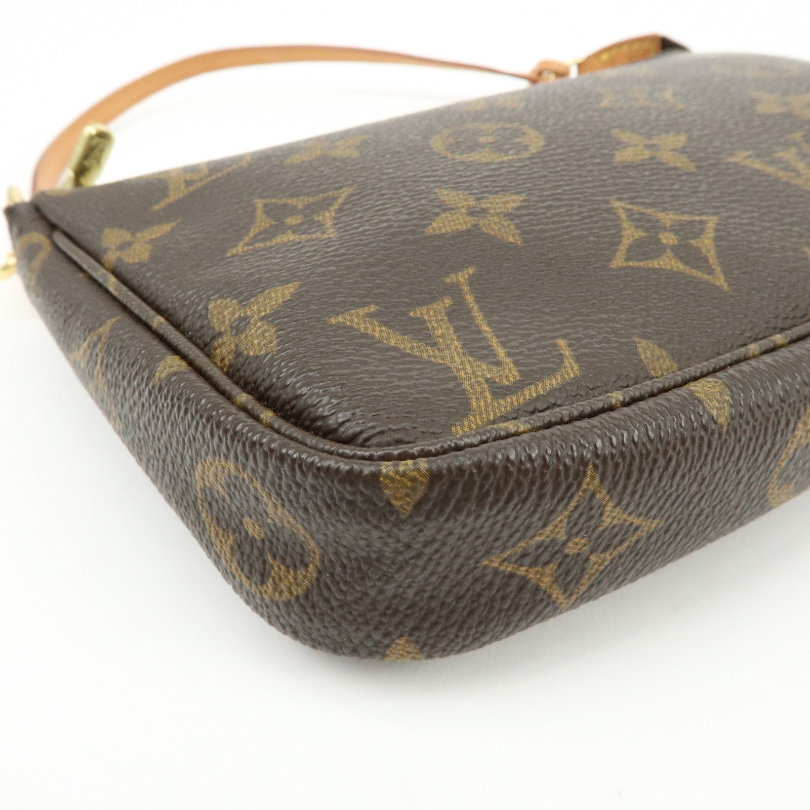 Louis Vuitton Monogram Pochette Accessoires Pouch Hand Bag M51980