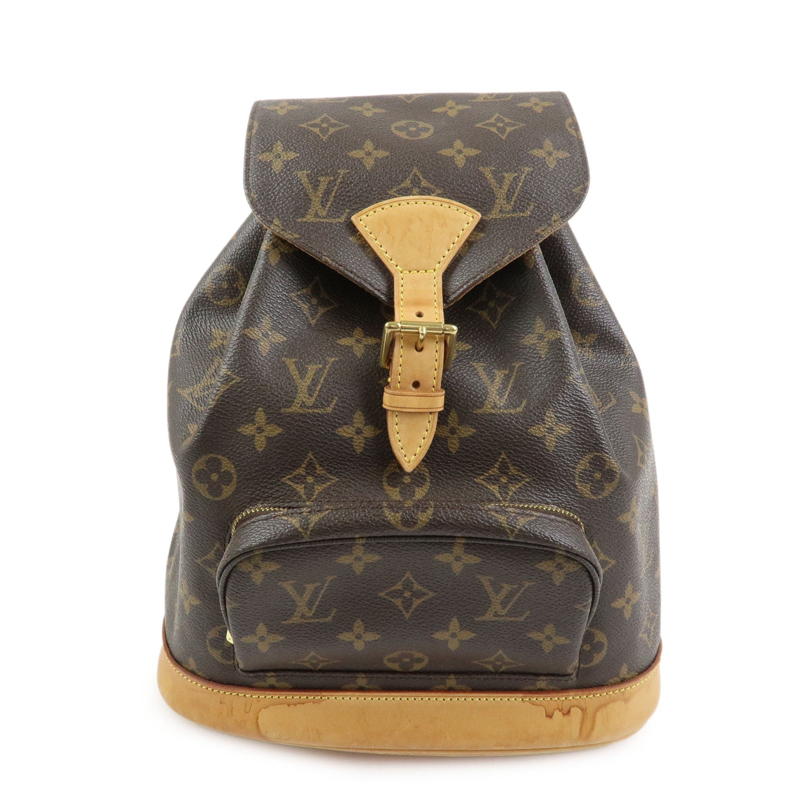 Louis Vuitton Monogram Montsouris MM Backpack Brown M51136