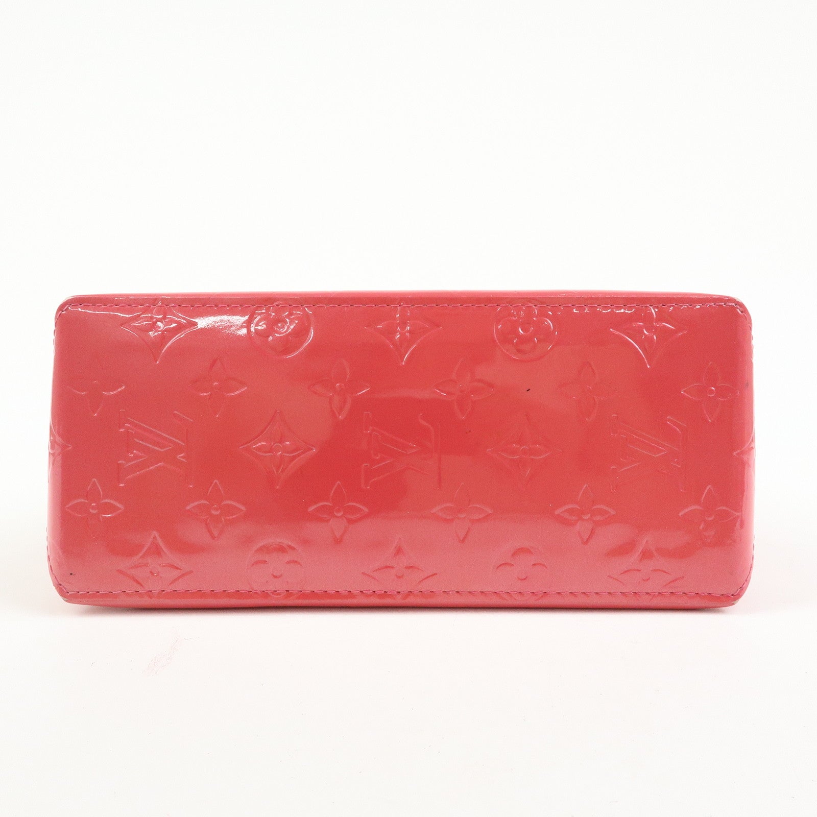 Louis Vuitton Monogram Vernis Reade PM Hand Bag Framboise M9132F