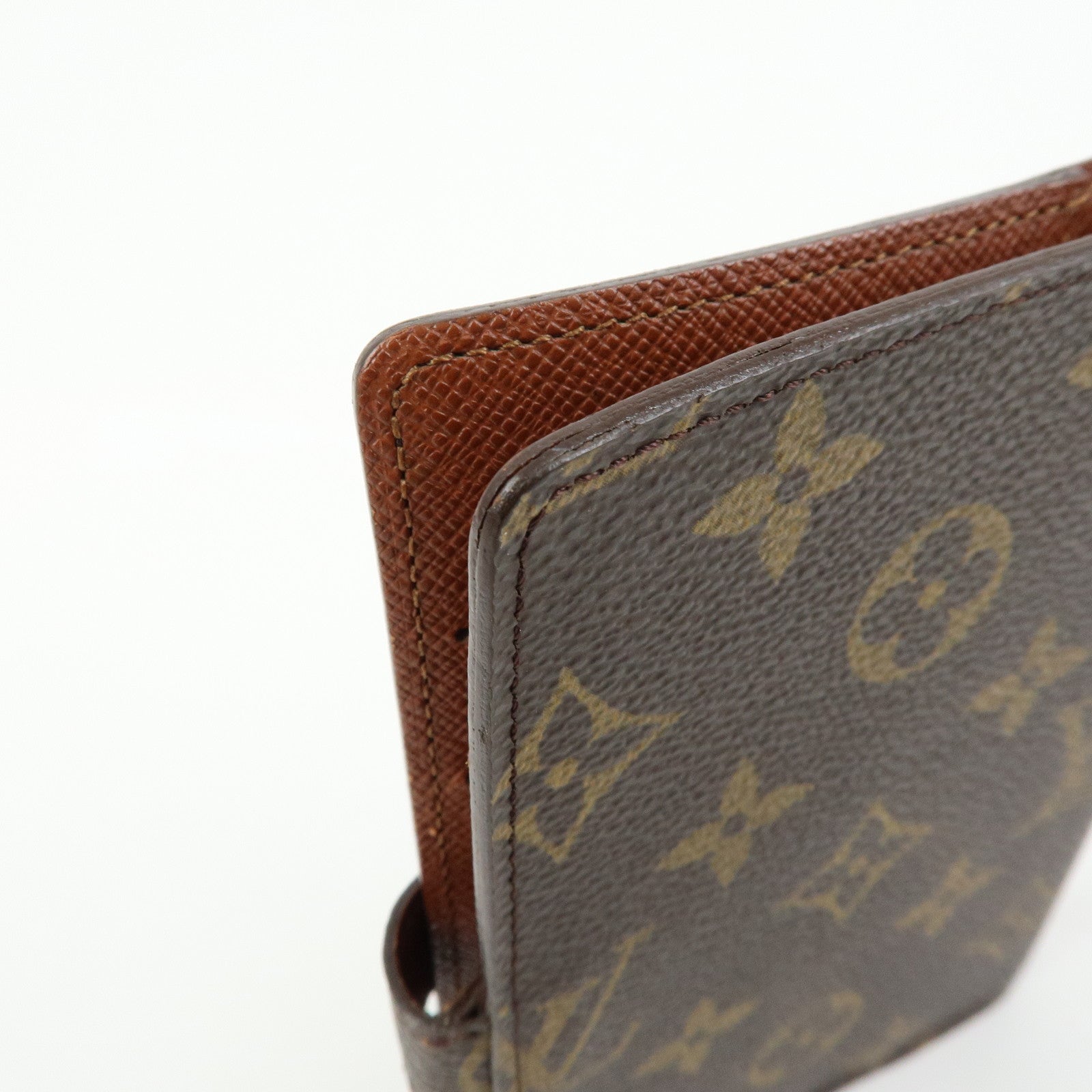 Louis Vuitton Monogram Agenda PM Planner Cover Brown R20005