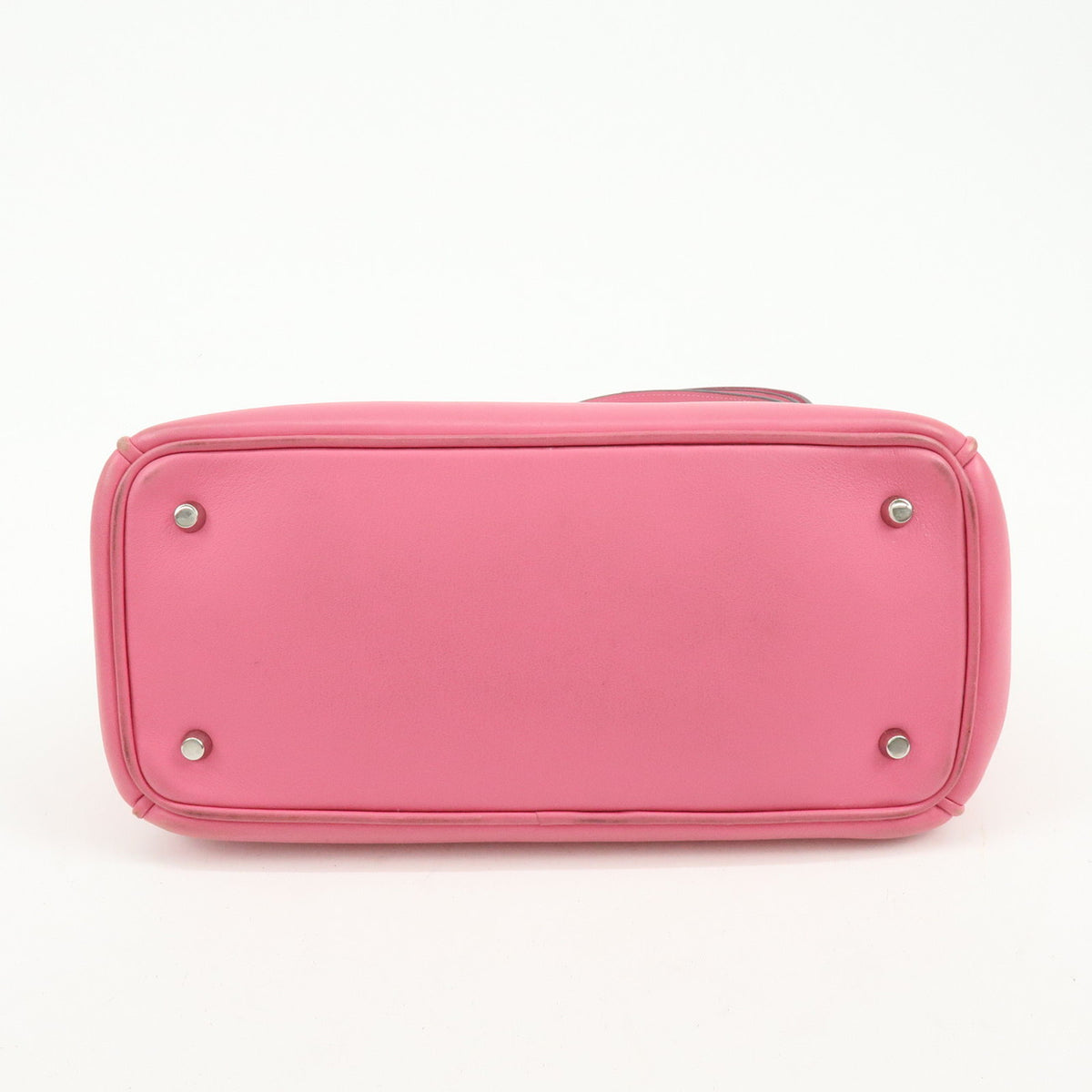Christian Dior Diorissimo Leather 2Way Bag Hand Bag Shoulder Bag Pink
