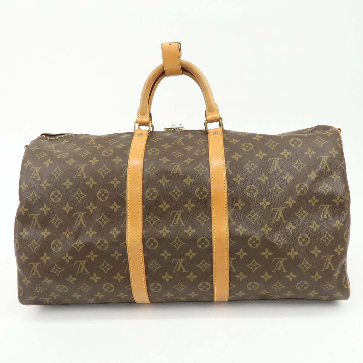 Louis Vuitton Monogram Keep All Bandouliere 55 Boston Bag M41414