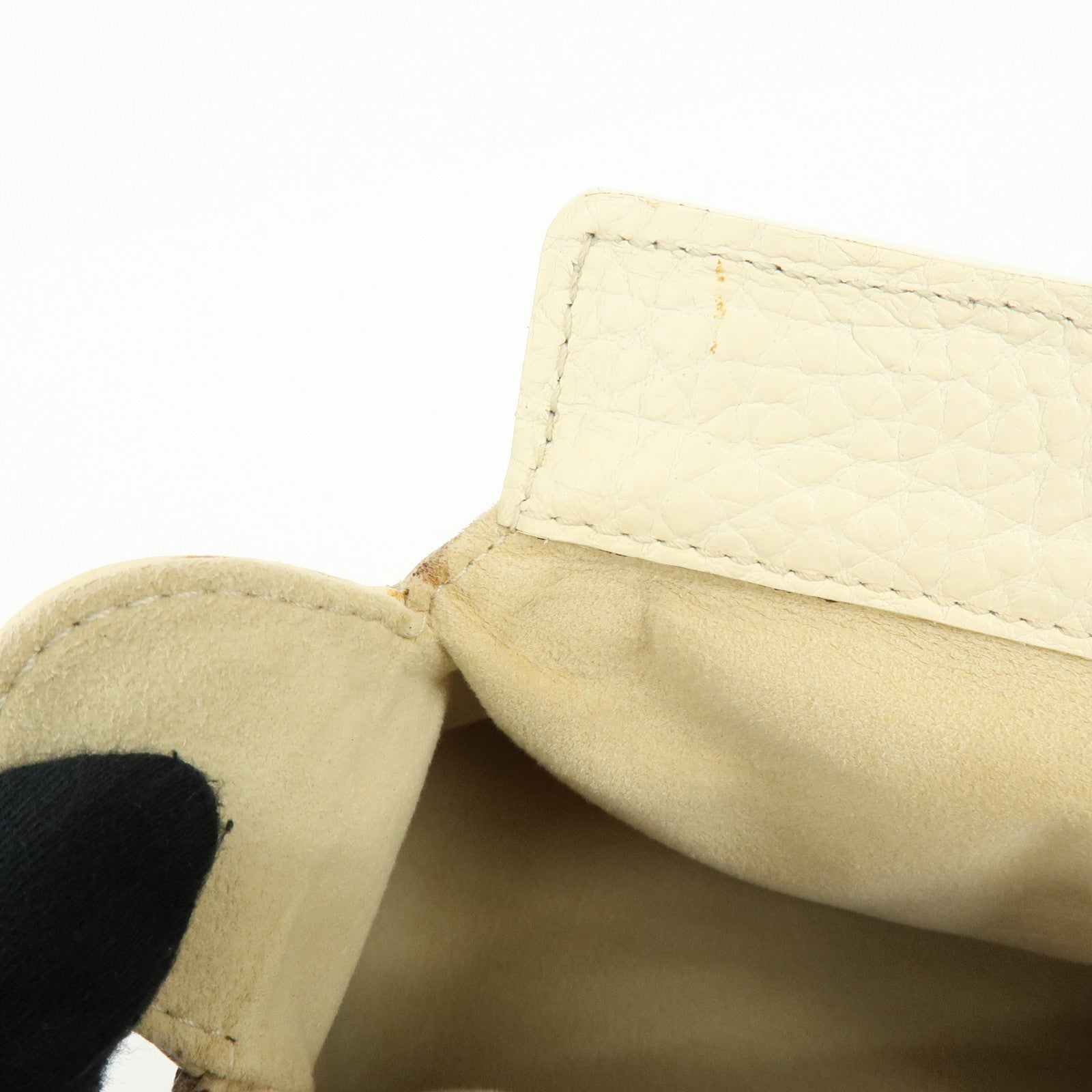 Louis Vuitton Monogram Mini Lin Trapes PM Hand Bag Rose M40062