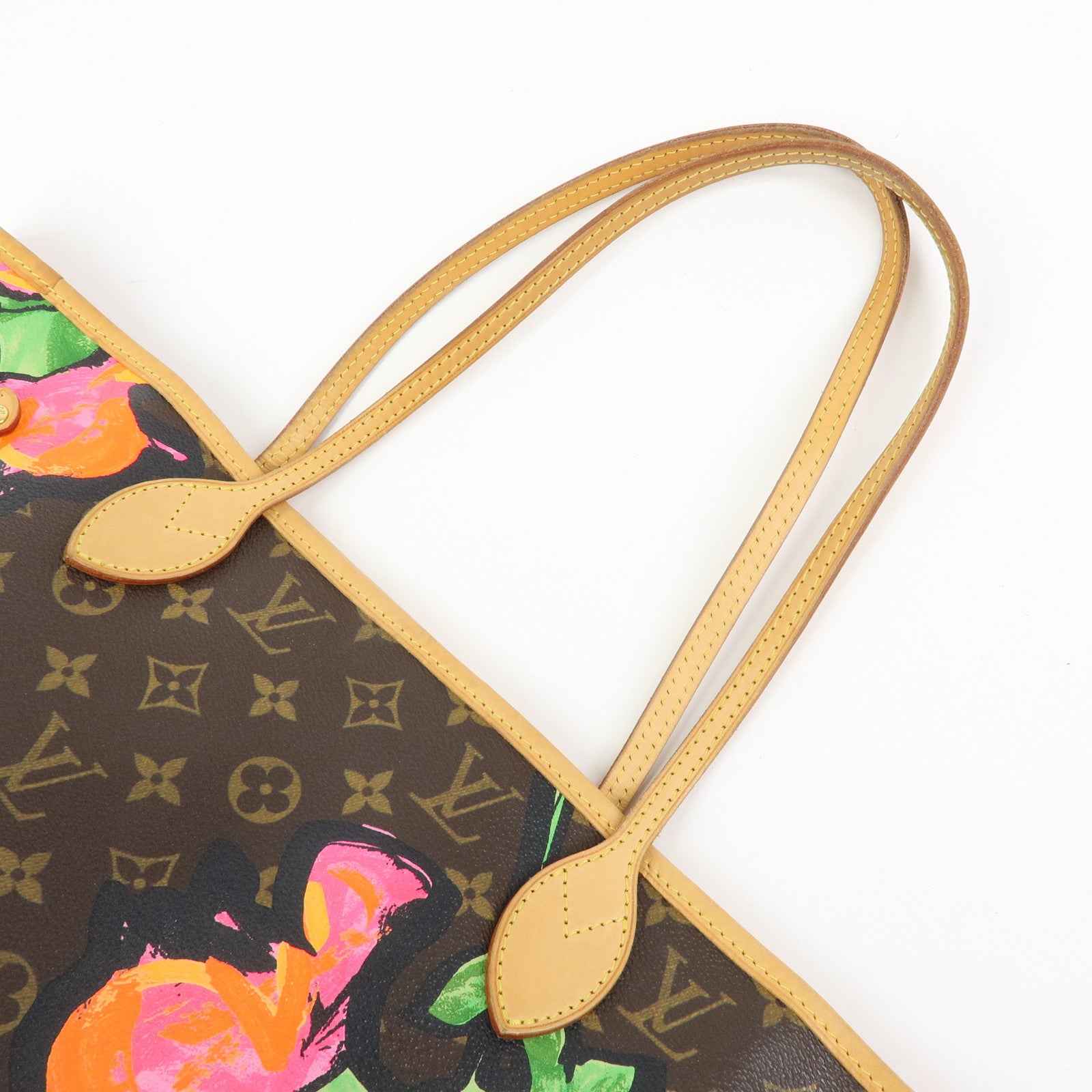 Louis Vuitton Monogram Rose Neverfull MM Tote Shoulder Bag M48613