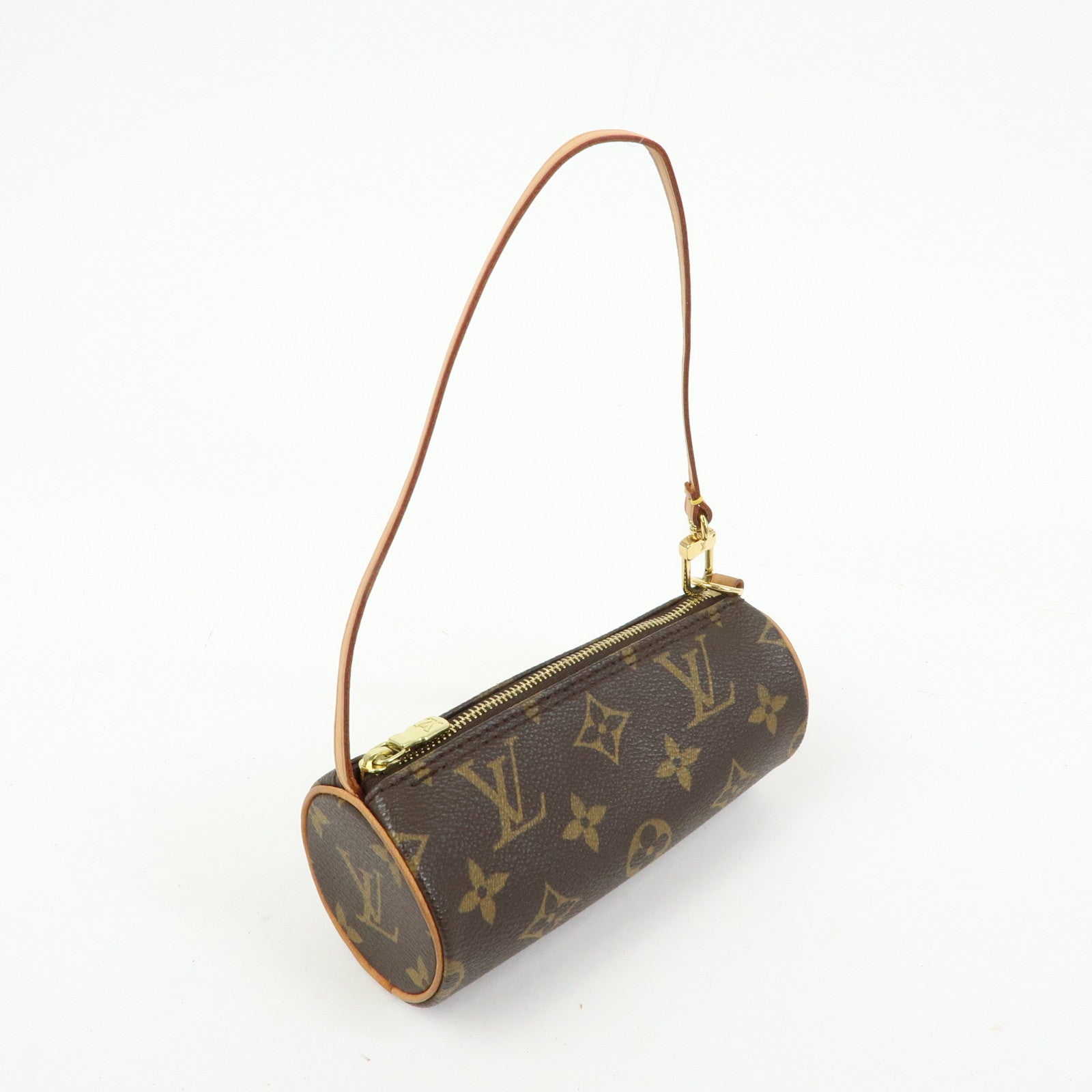 Louis Vuitton Monogram Mini Pouch for Papillon Bag Brown