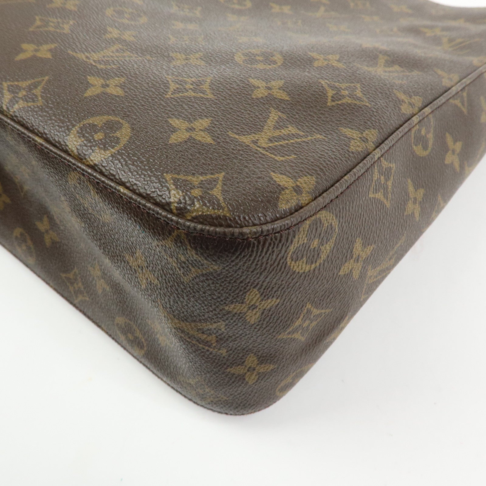 Louis Vuitton Monogram Looping GM Shoulder Bag Brown M51145