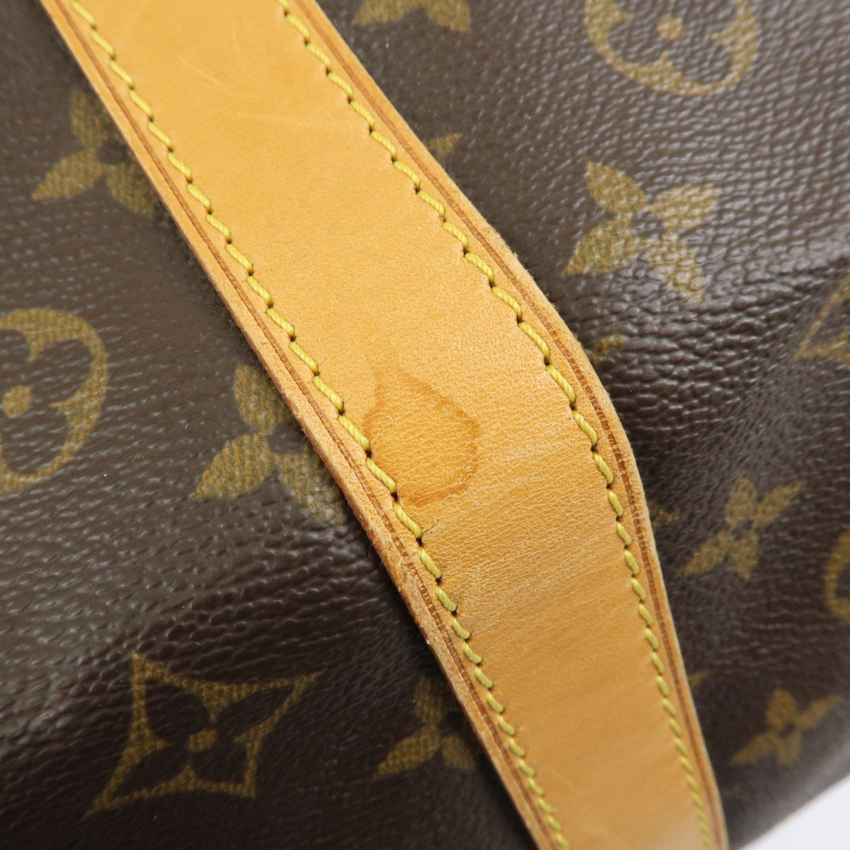 Louis Vuitton Monogram Keep All 60 Boston Bag Brown M41422