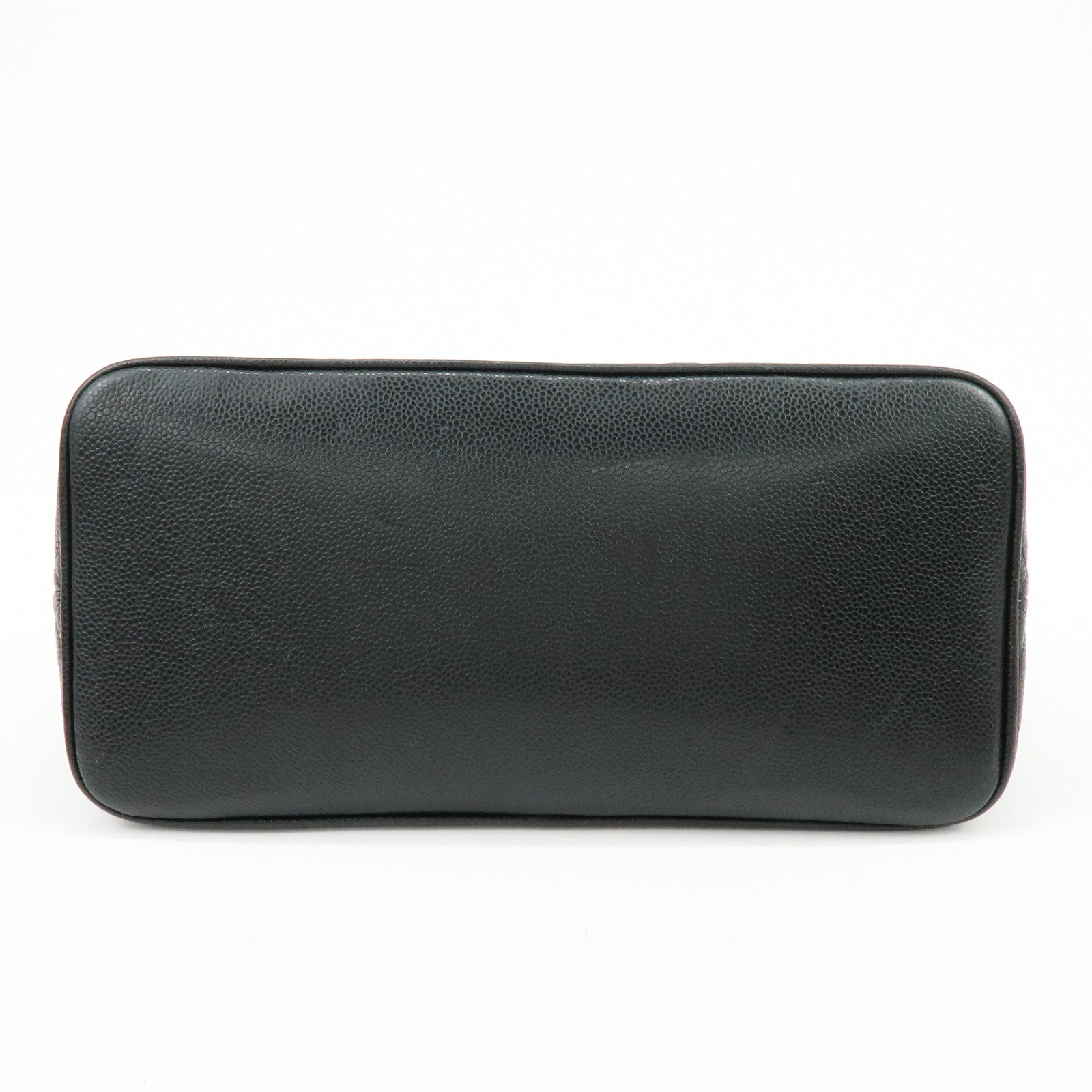 CHANEL Matelasse COCO Mark Medallion Tote Bag Hand Bag Black A01804