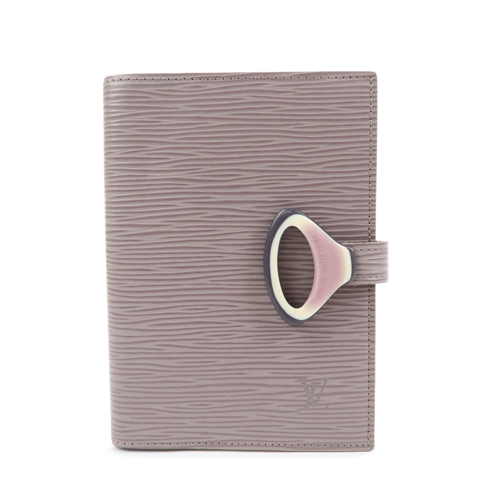 Louis Vuitton Epi Z Leather Agenda PM Planner Cover Lilac R2009B