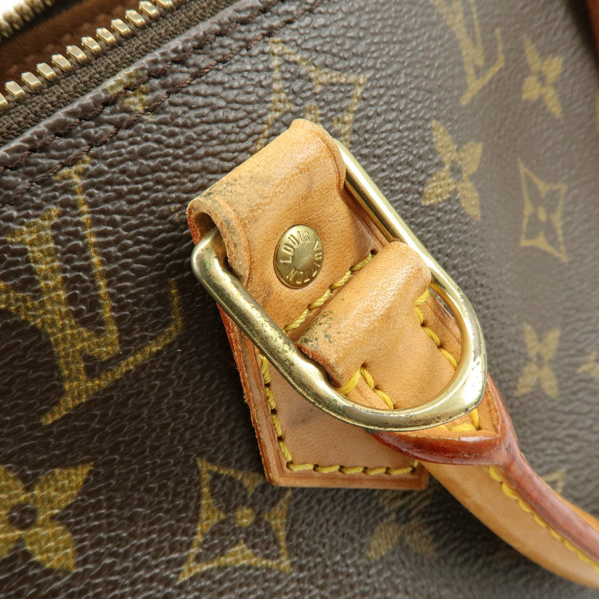 Louis Vuitton Monogram Alma PM Hand Bag Brown M51130