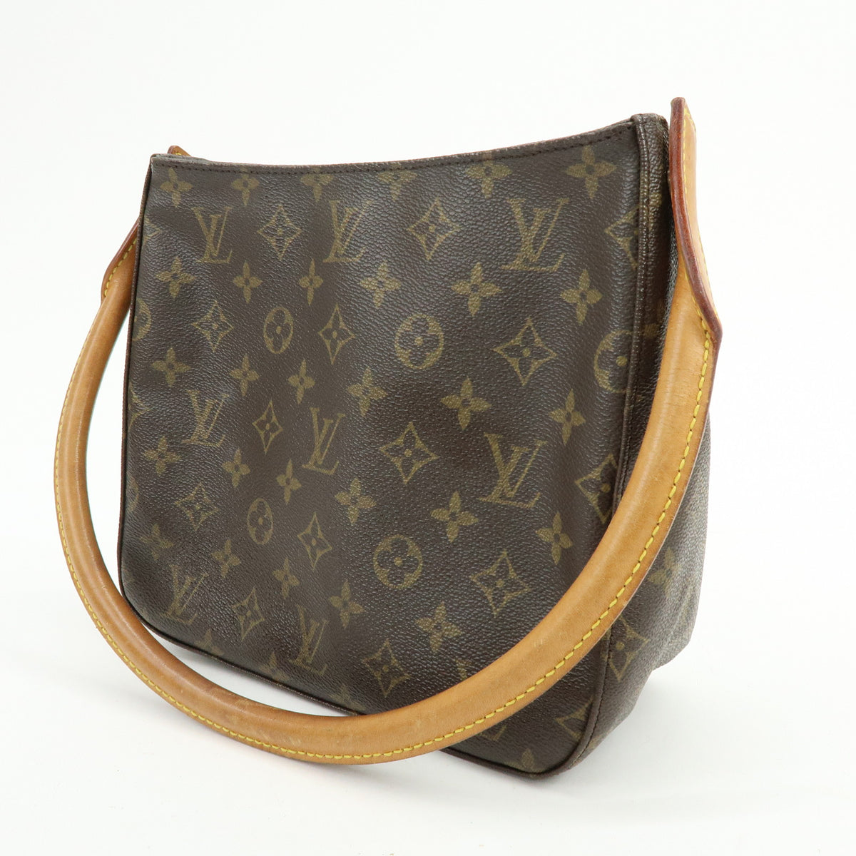 Louis Vuitton Monogram Looping MM Canvas Shoulder Bag Hand Bag M51146