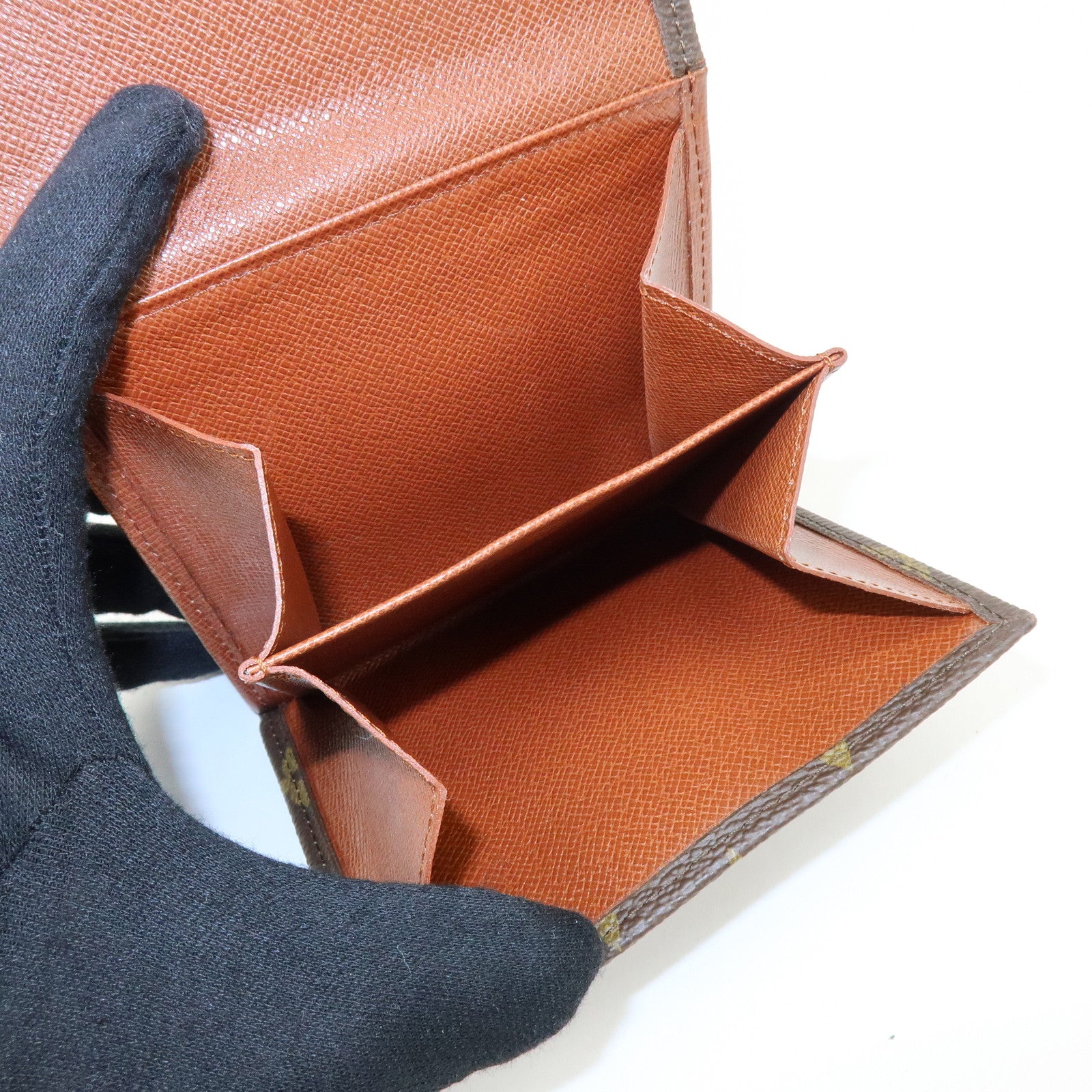Louis Vuitton Monogram Porte Monnaie Billet Carte Credit M61660