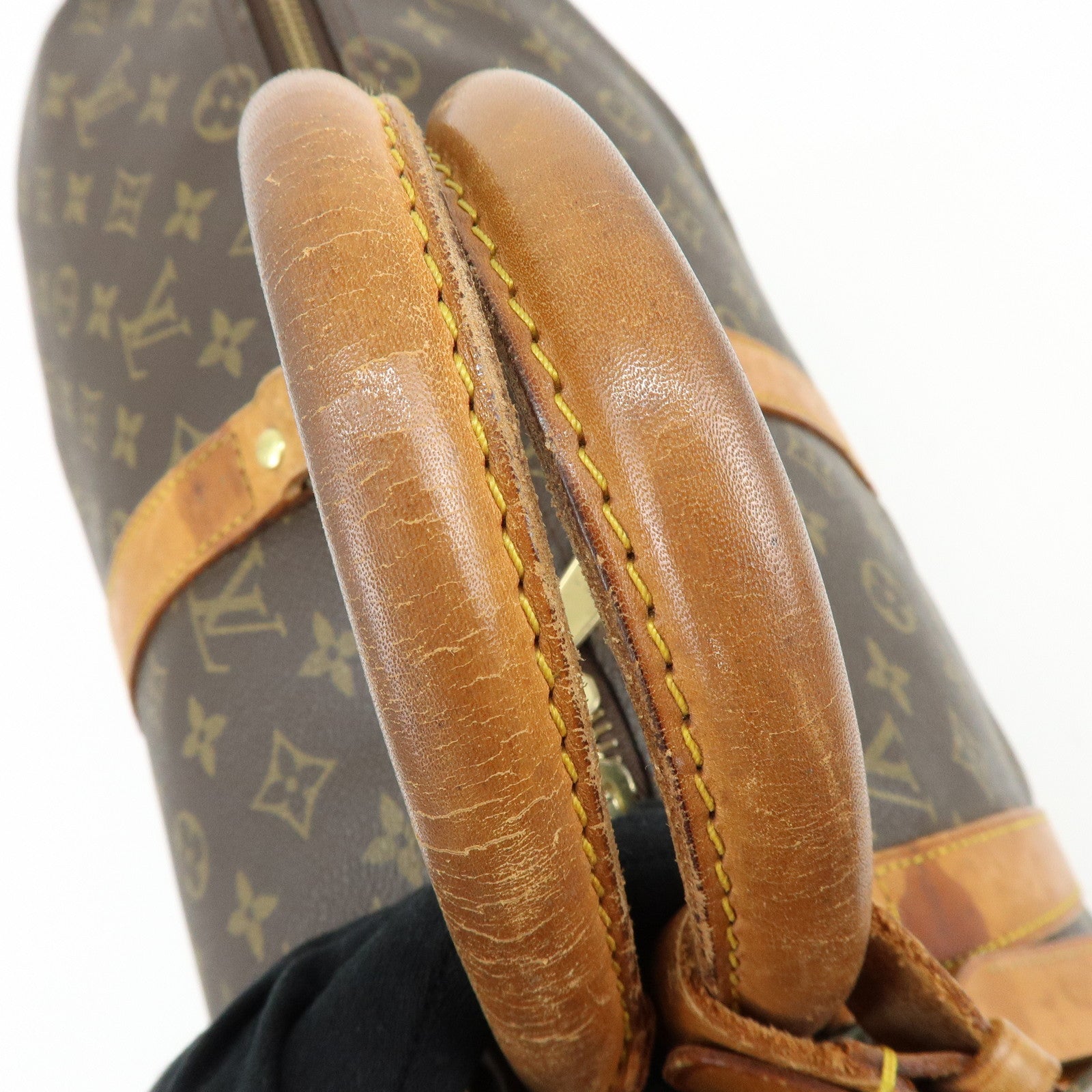 Louis Vuitton Monogram Keep All Bandouliere 50 Boston Bag Brown M41416