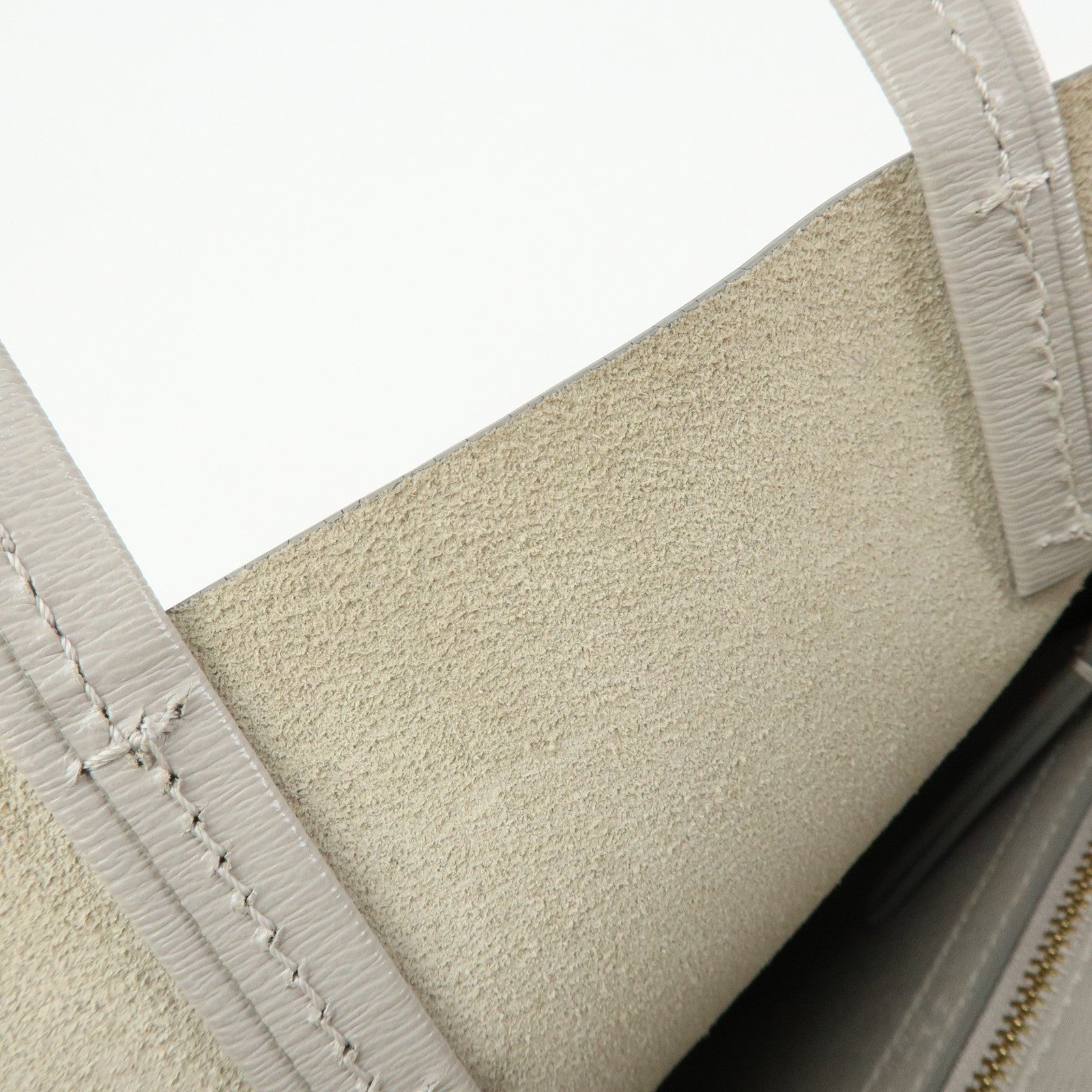 Celine Small Vertical Cabas Small Leather 2Way Hand Bag Shoulder Bag