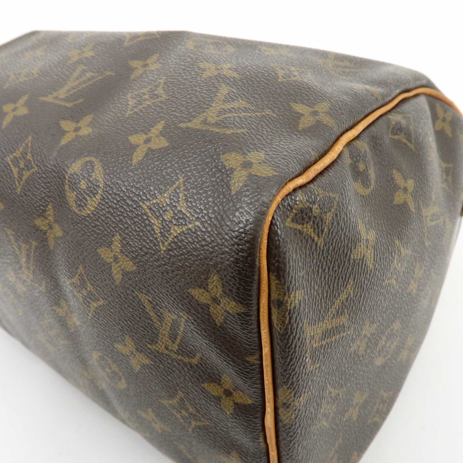 Louis Vuitton Monogram Speedy 30 Boston Bag Hand Bag Brown M41526