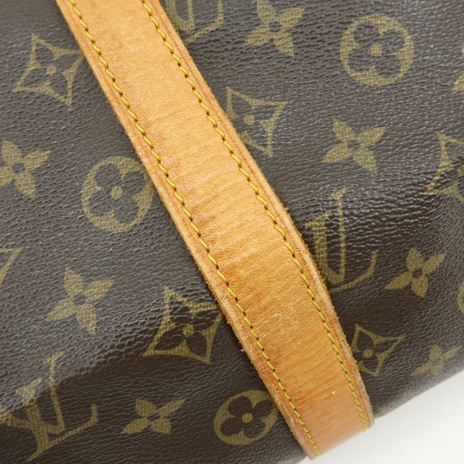 Louis Vuitton Monogram Keep All 45 Boston Bag Hand Bag Brown M41428