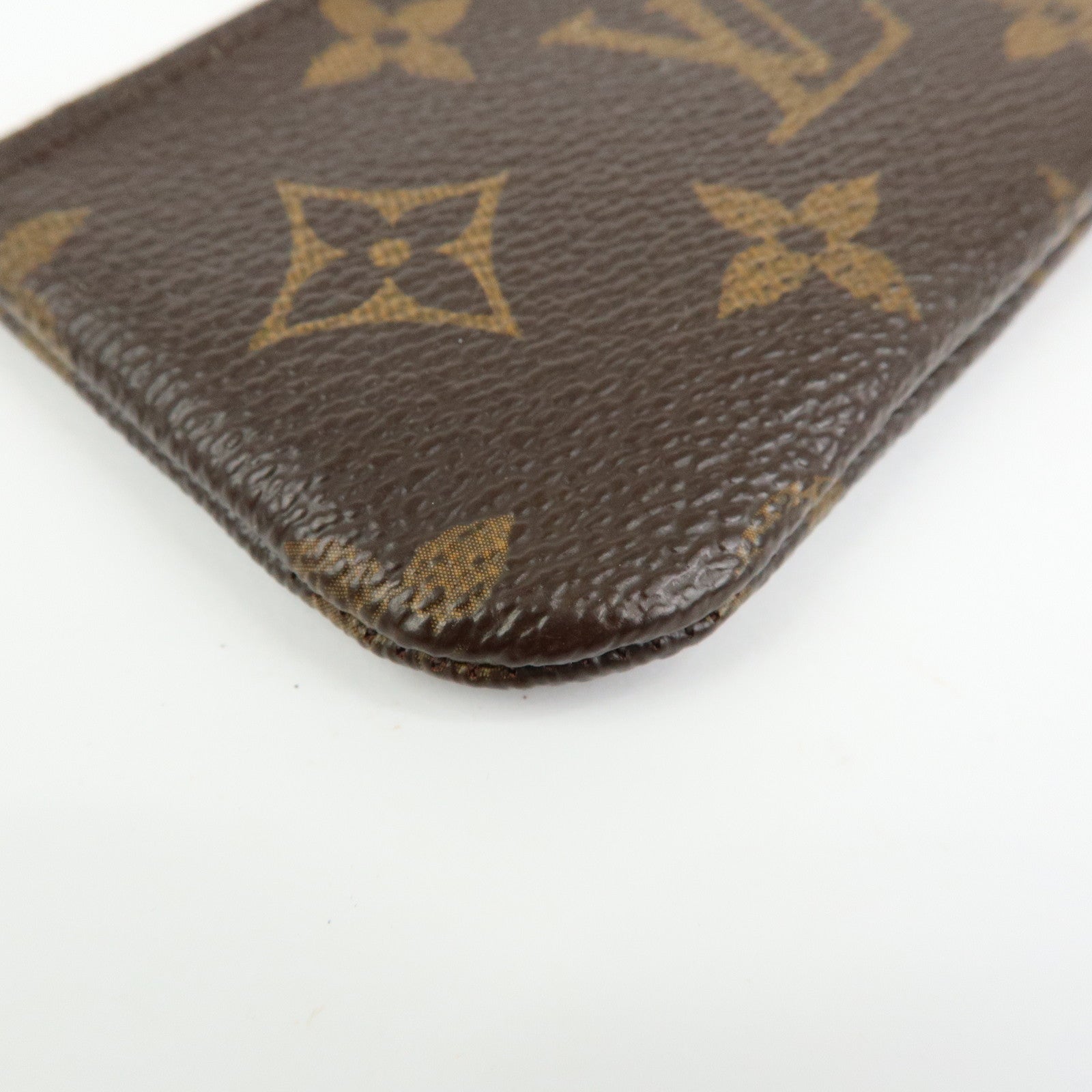Louis Vuitton Monogram Pochette Cles Coin Case Key Case M62650
