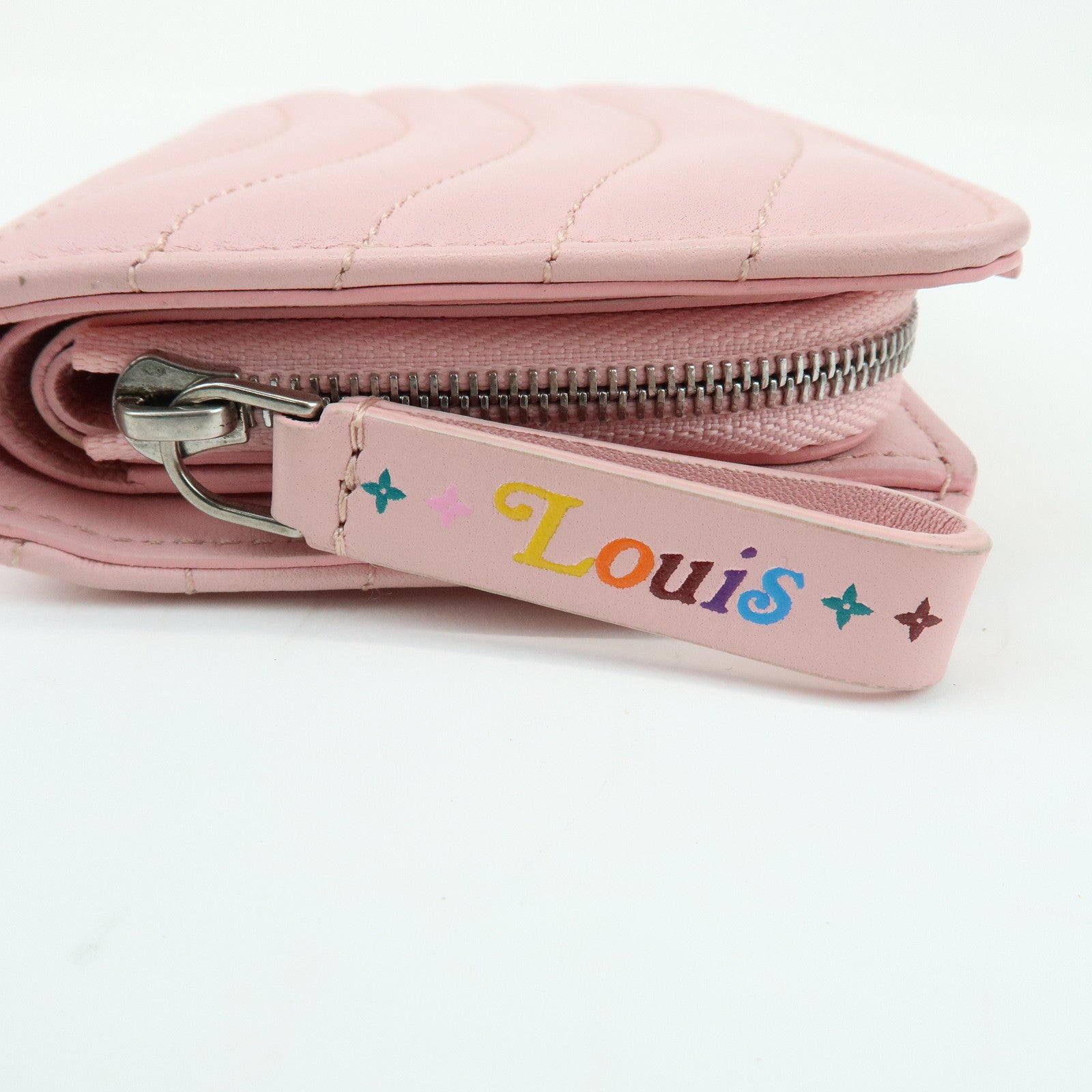 Louis Vuitton New Wave Gypt Compact Wallet Smoothie Pink M63791
