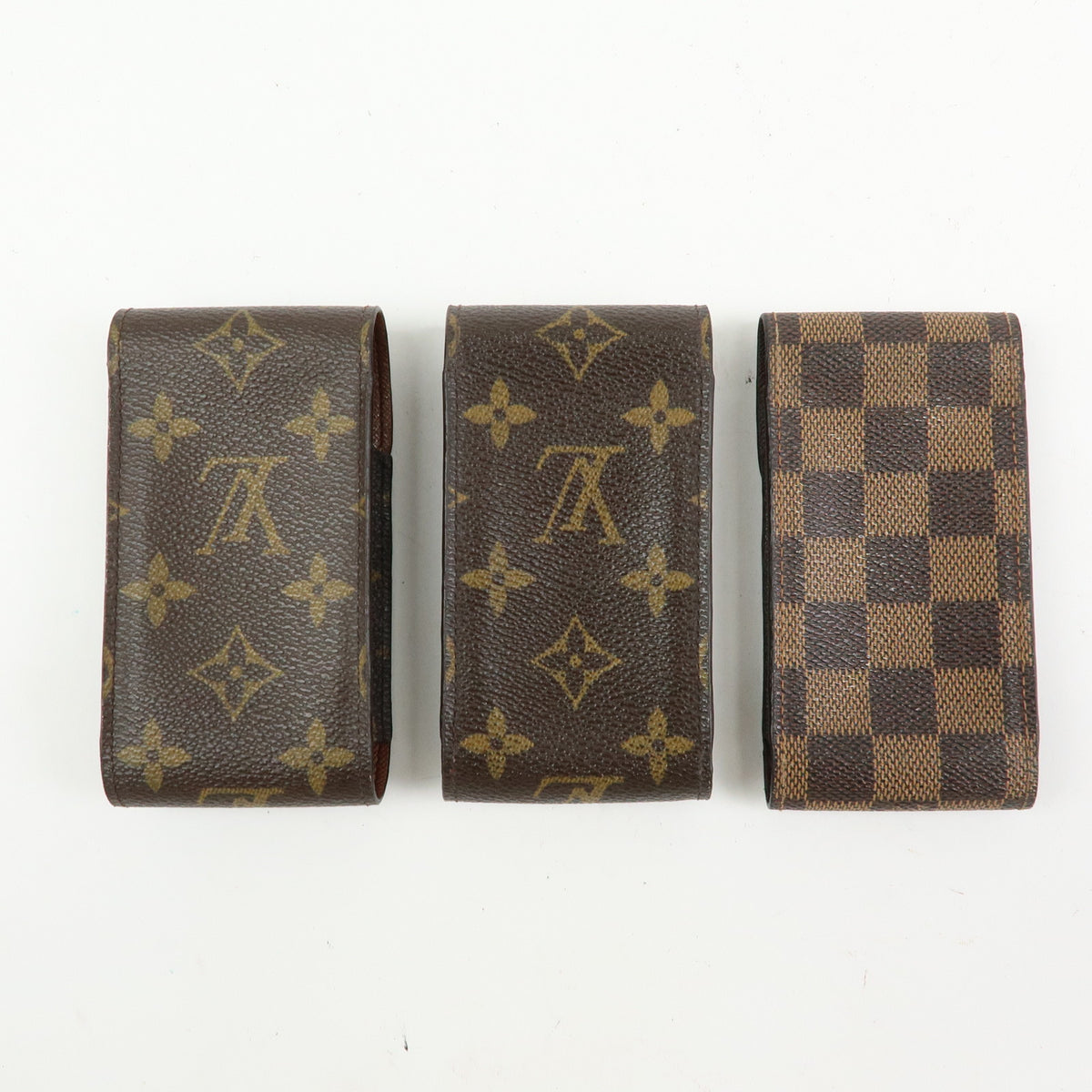 Louis Vuitton Lot of 3 Monogram Damier Cigarette Case M63024 N63024