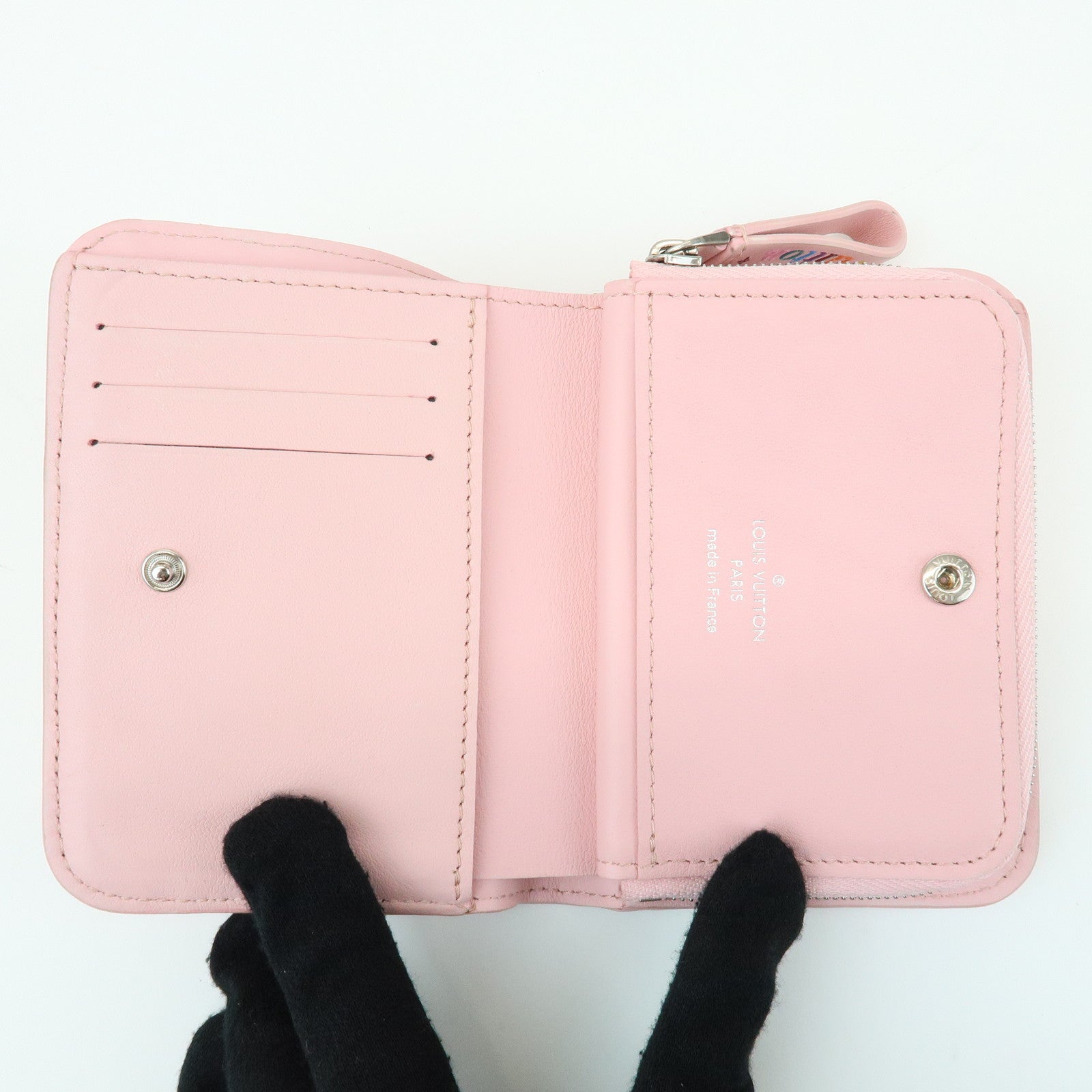 Louis Vuitton New Wave Gypt Compact Wallet Smoothie Pink M63791