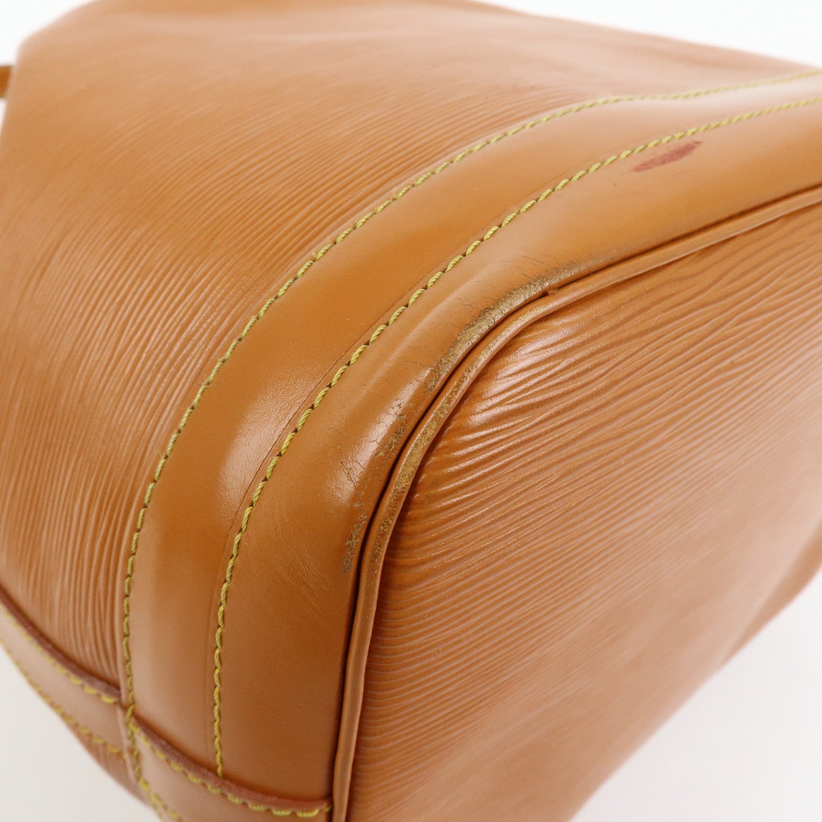 Louis Vuitton Epi Leather Noe Shoulder Bag Zipang Gold M44008