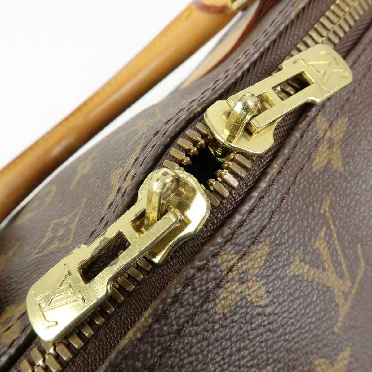 Louis Vuitton Monogram Keep All 60 Boston Bag Brown M41422