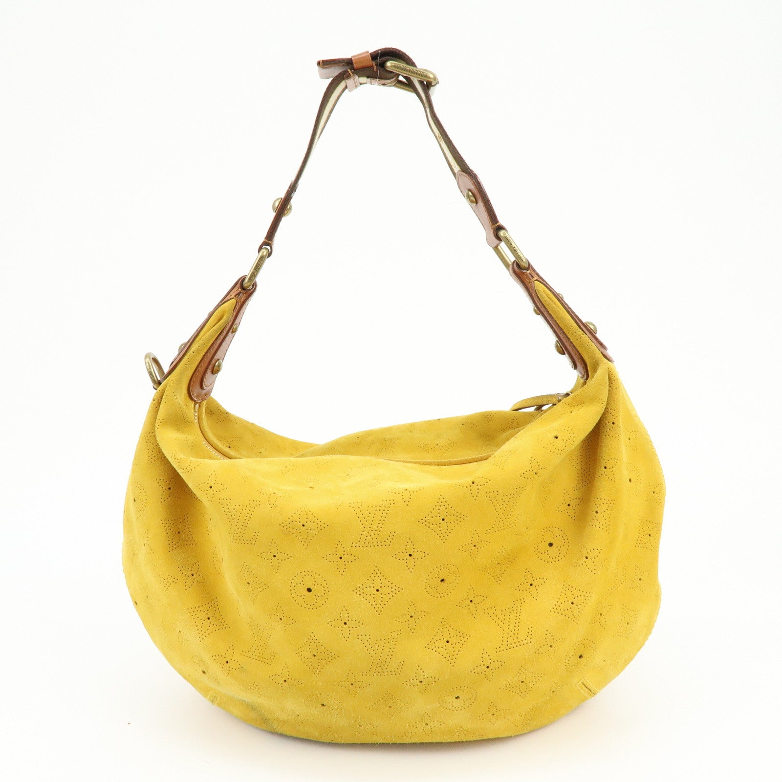 Louis Vuitton Monogram Mahina Onata GM Shoulder Bag Yellow M95118