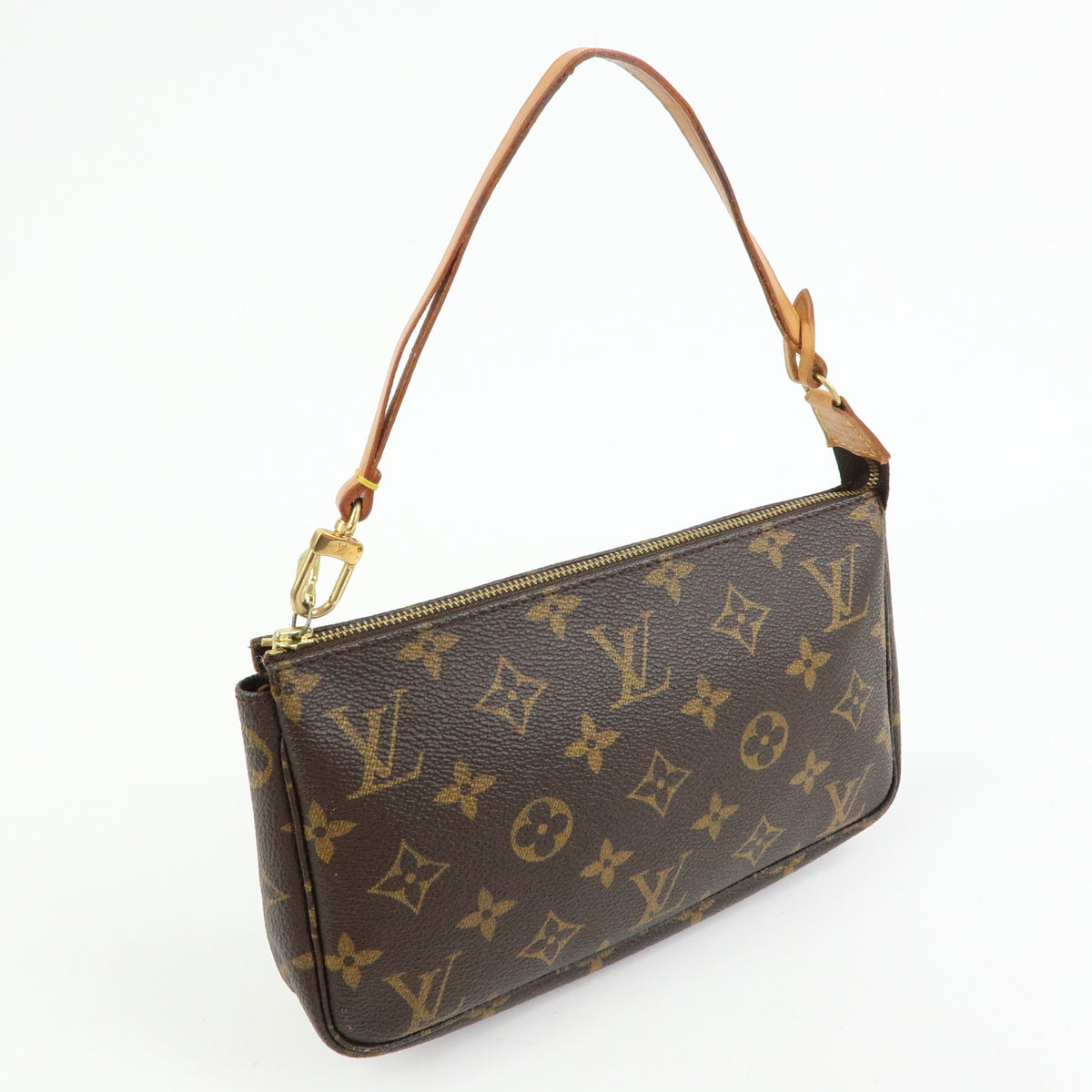Louis Vuitton Monogram Pochette Accessoires Pouch Hand Bag M51980