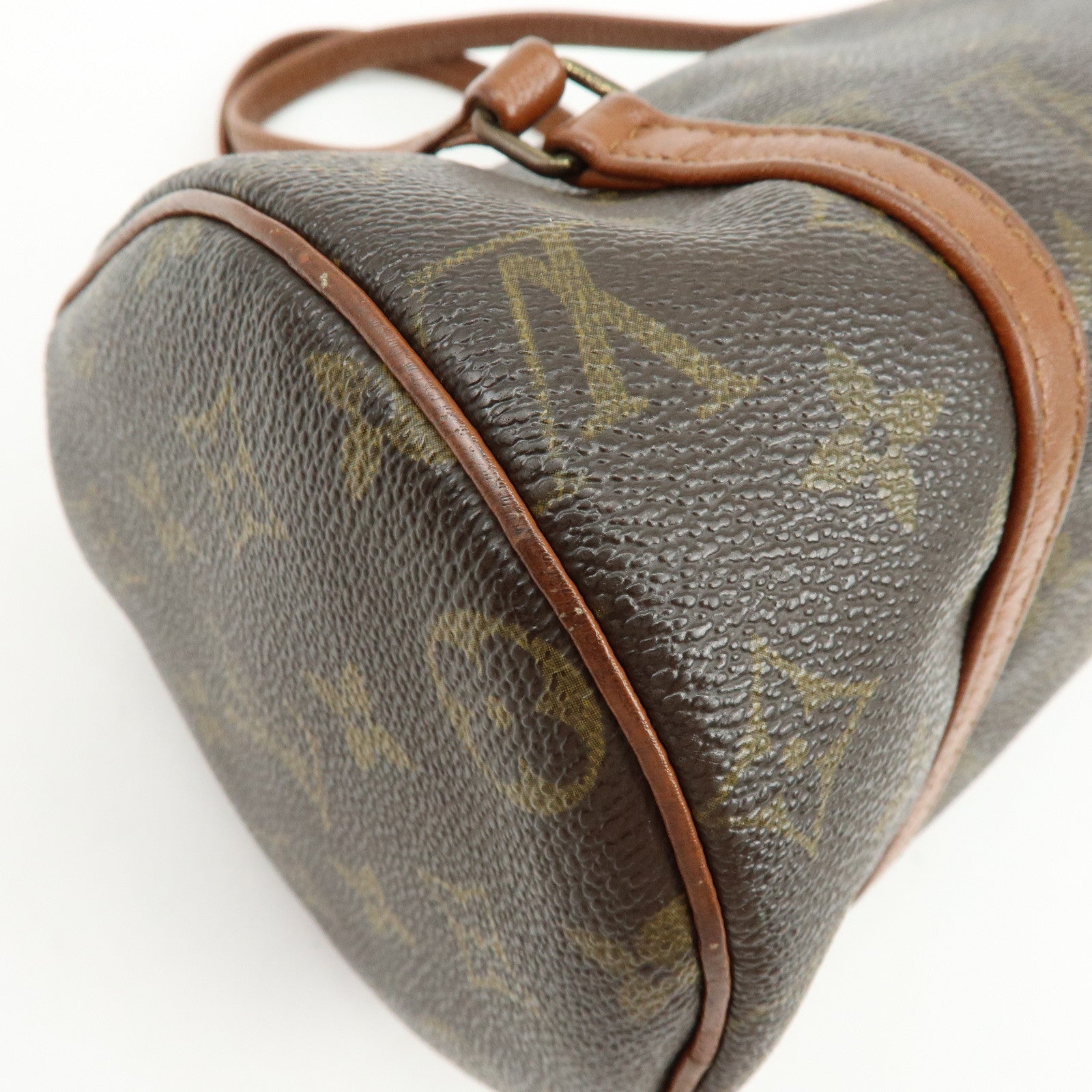 Louis Vuitton Monogram Papillon 26 Hand Bag Brown M51366