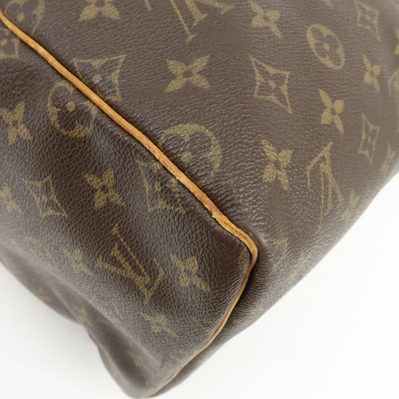 Louis Vuitton Monogram Keep All 55 Boston Bag Hand Bag Brown M41424