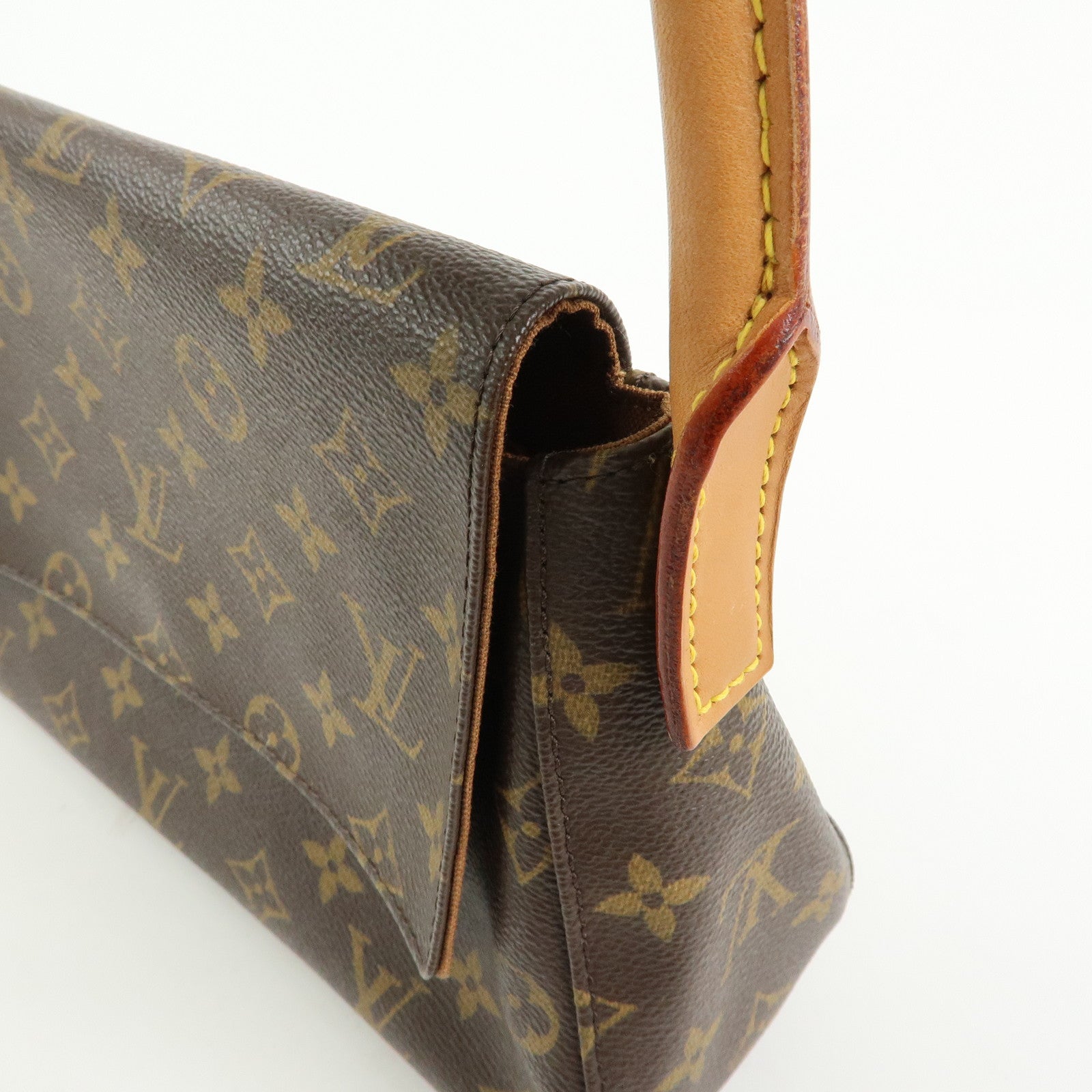 Louis Vuitton Monogram Mini Looping Shoulder Bag Brown M51147