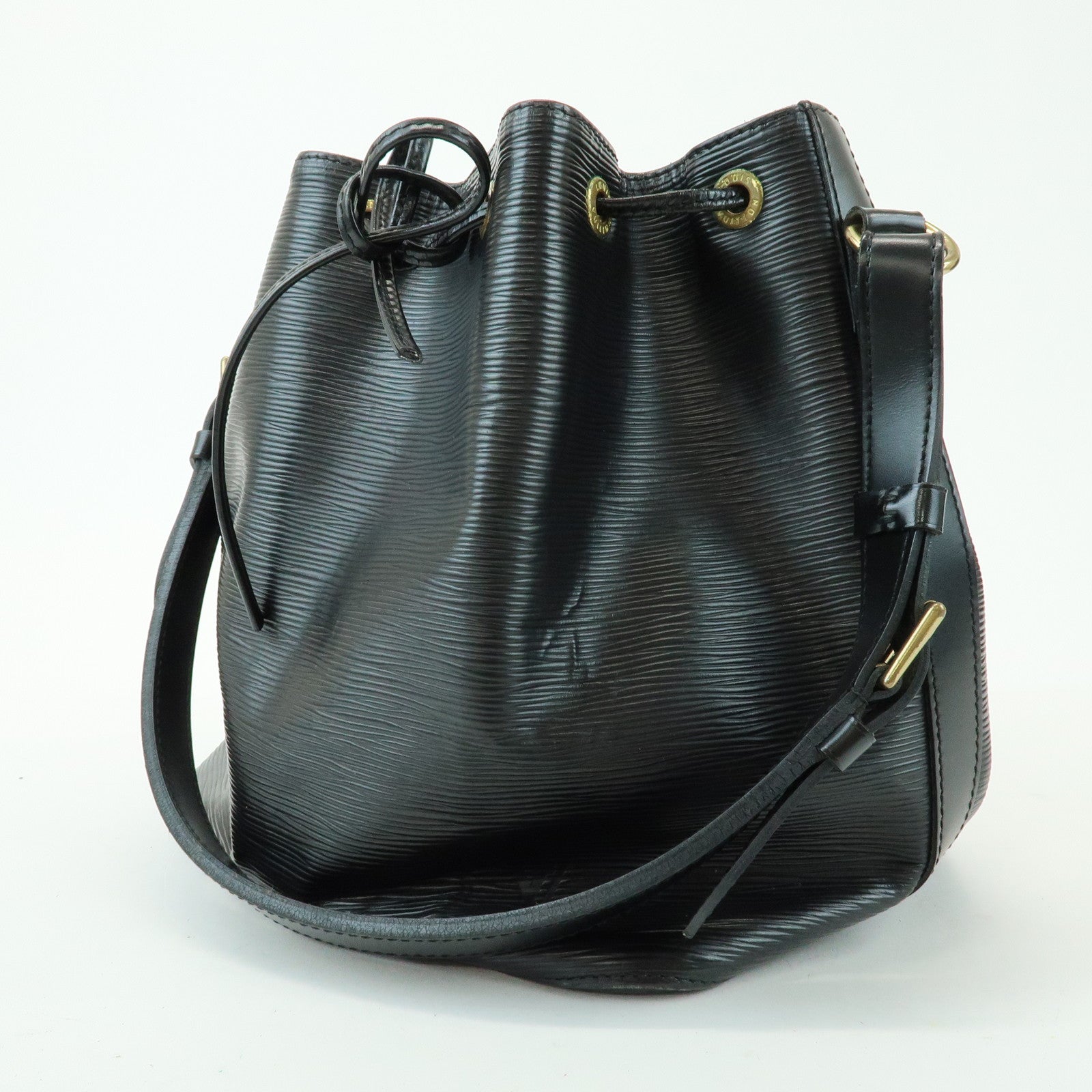 Louis Vuitton Epi Petit Noe Shoulder Bag Noir Black M44102