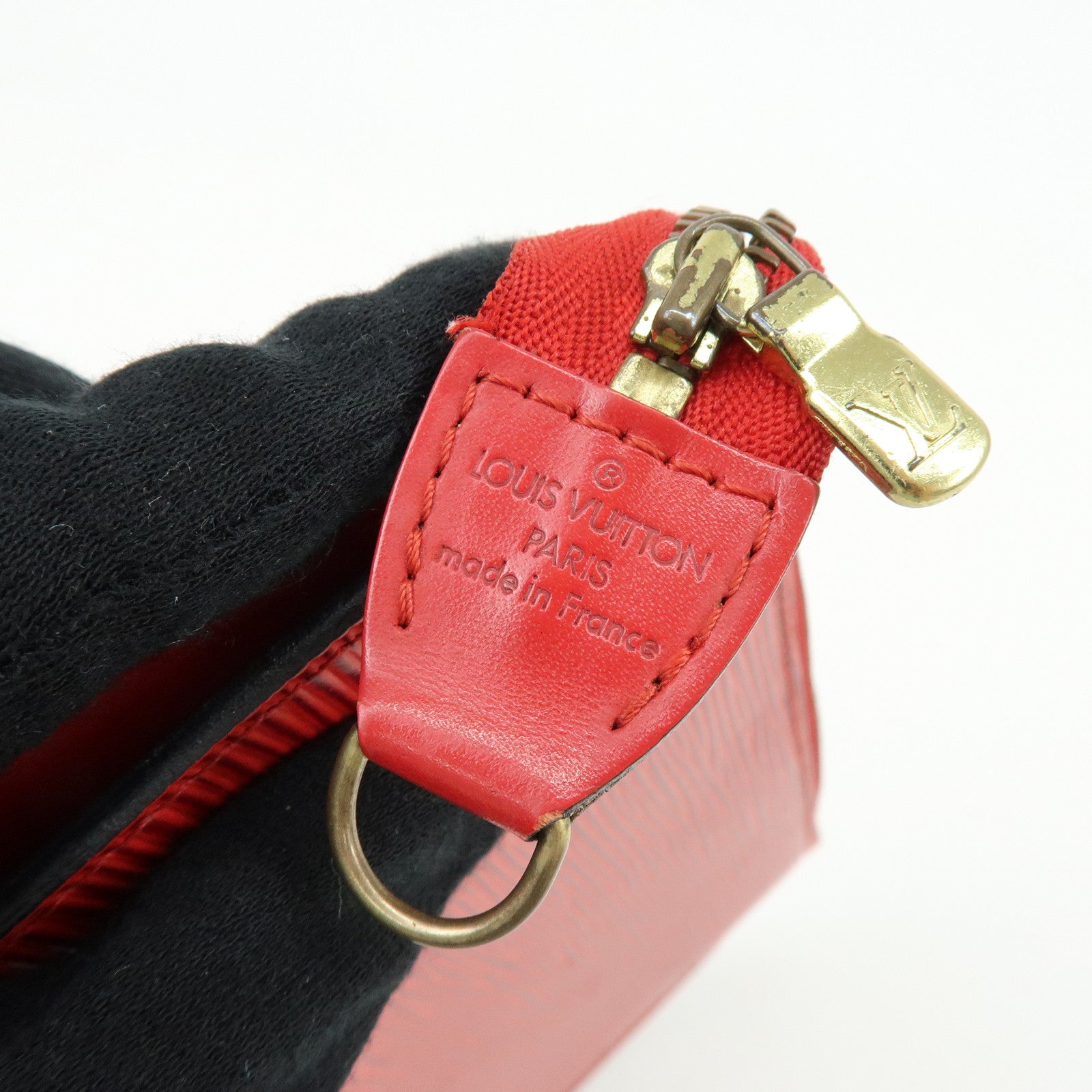 Louis Vuitton Epi Pochette Accessoires Pouch Castilian Red M52947