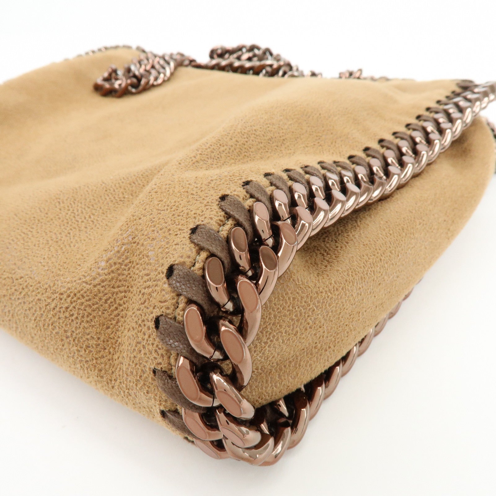STELLA MCCARTNEY Falabella Faux Leather 2Way Bag Brown 371223