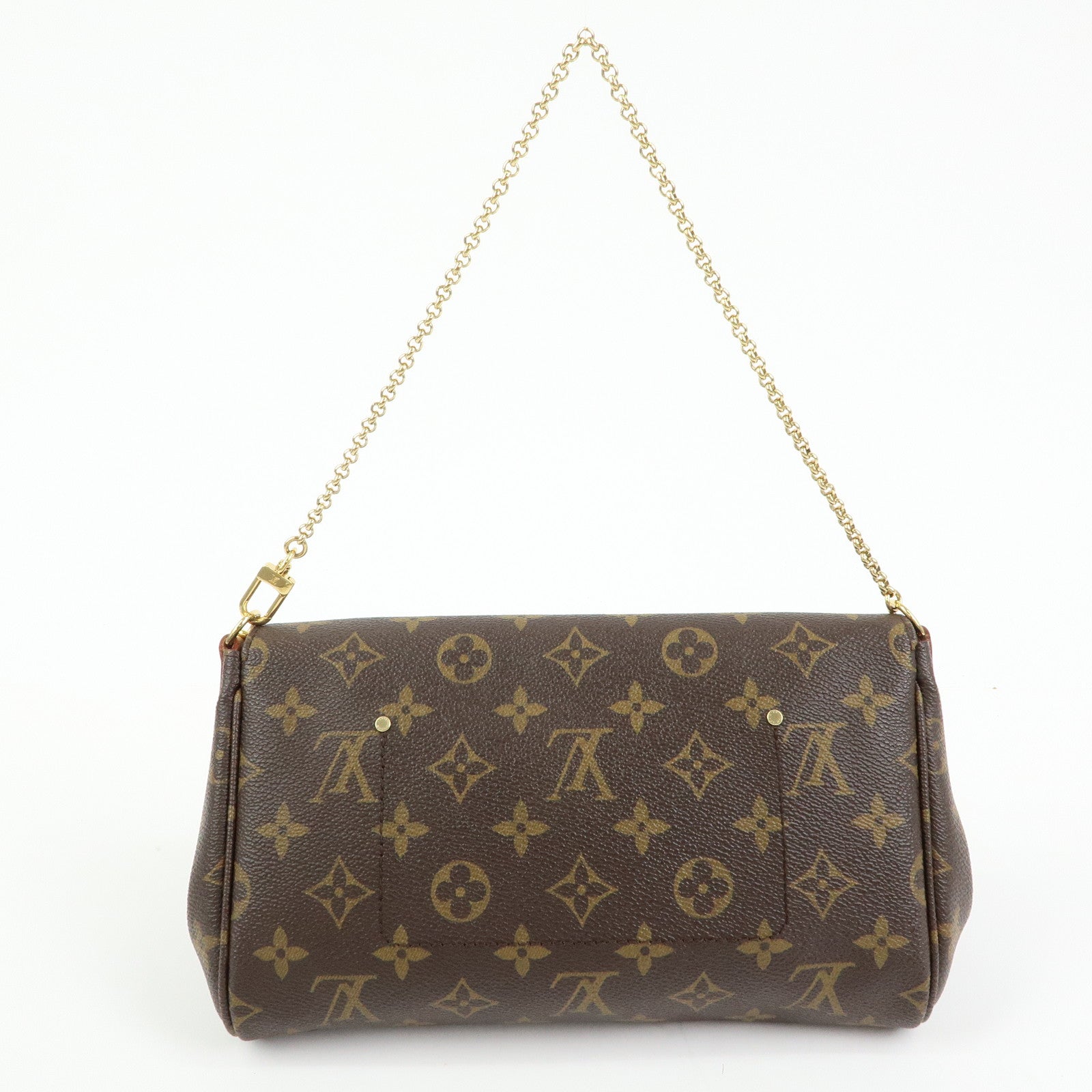 Louis Vuitton Monogram Favorite MM 2Way Bag Shoulder Bag Brown M40718