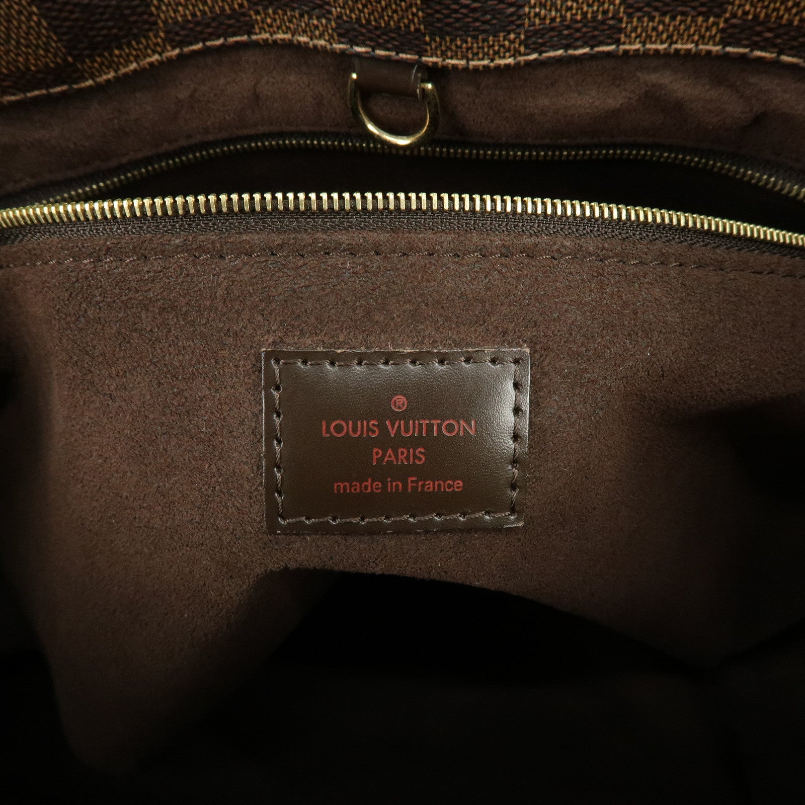 Louis Vuitton Damier Ebene Marylebone PM Shoulder Bag Brown N41215