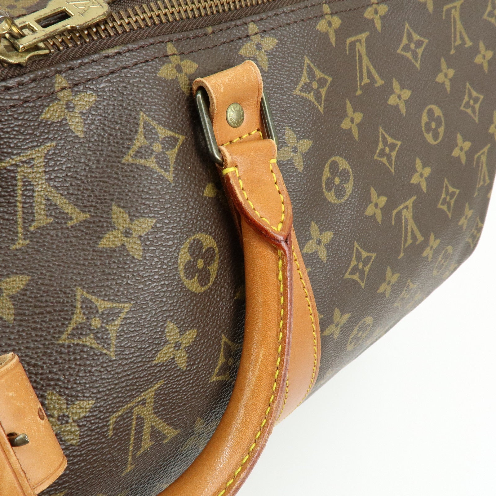Louis Vuitton Monogram Keep All Bandouliere 60 Boston Bag M41412