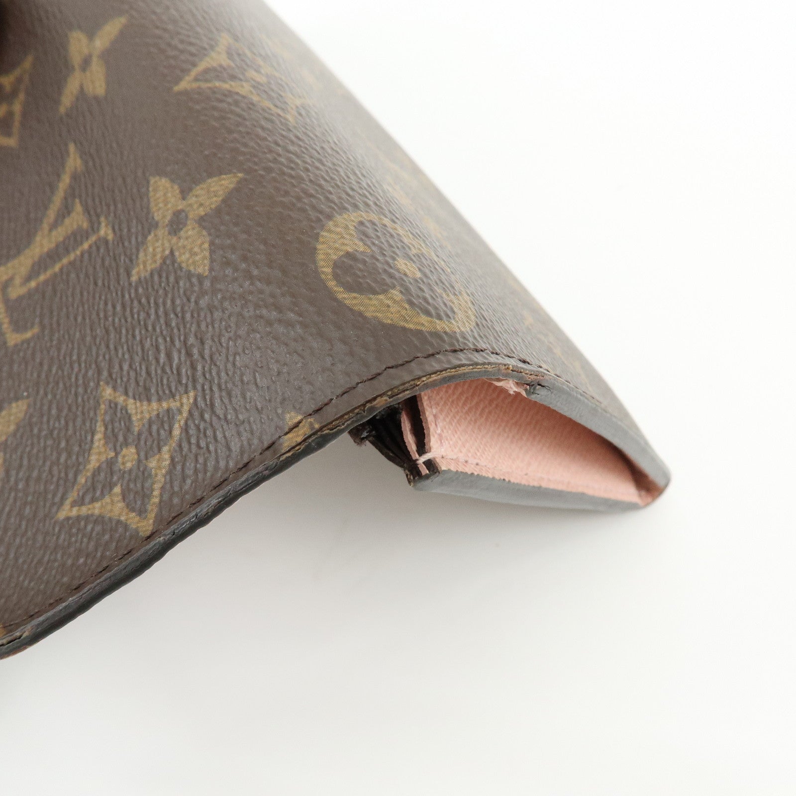 Louis Vuitton Monogram Portefeuille Emilie Long Wallet Brown M61289