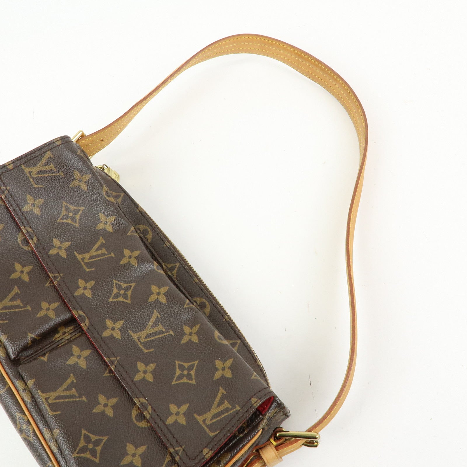 Louis Vuitton Monogram Viva Cite Shoulder Bag Hand Bag Brown M51164