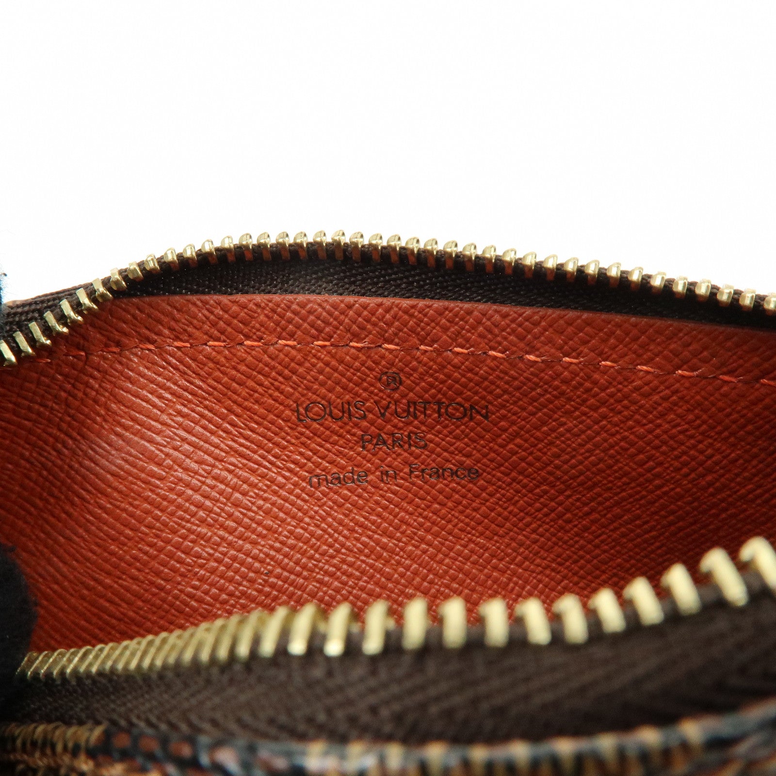 Louis Vuitton Damier Ebene Mini Pouch For Pappillon Bag Brown