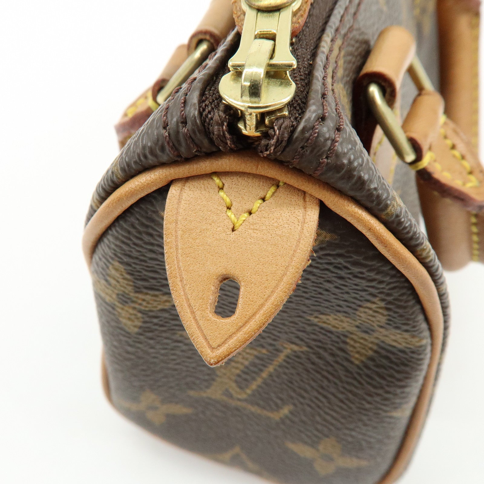 Louis Vuitton Monogram Canvas Mini Speedy Hand Bag M41534